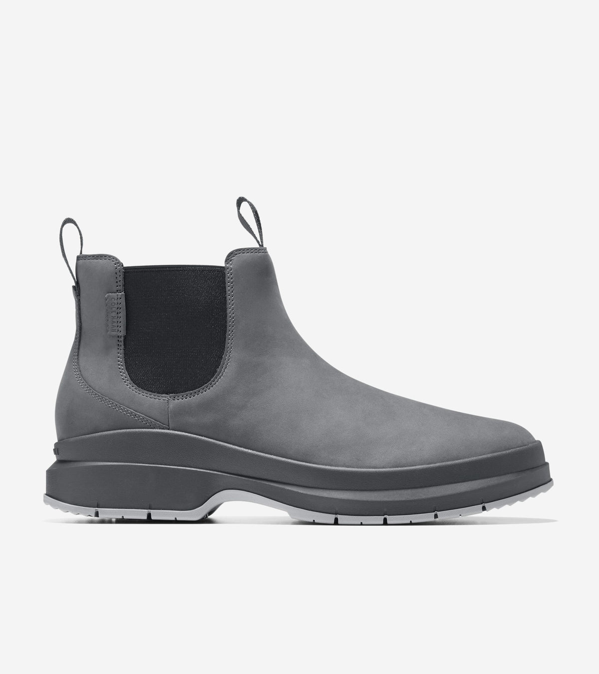 Men's Windham Grand Chelsea Waterproof Boots-Gray Pinstripe-Black-Paloma