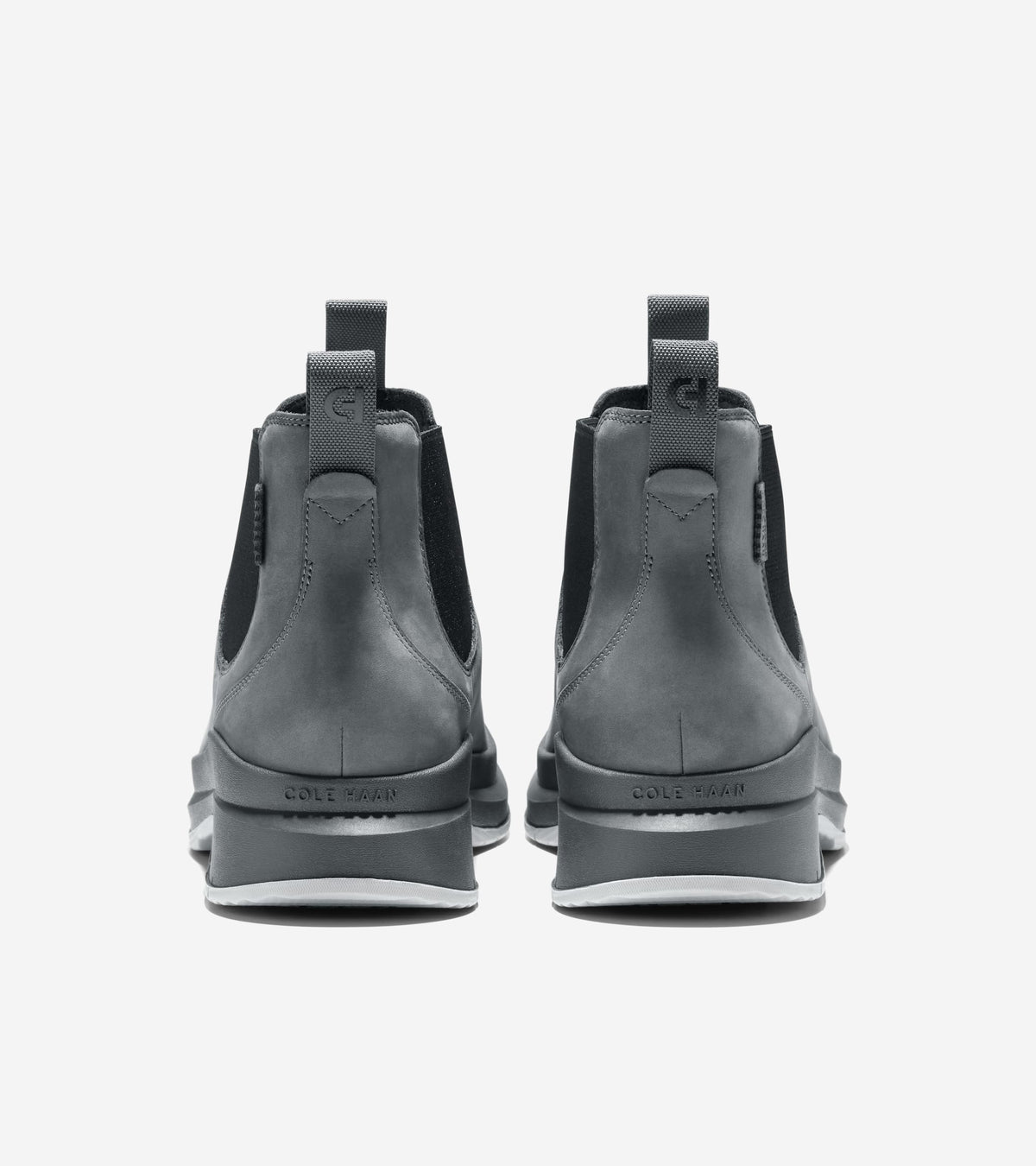 Men's Windham Grand Chelsea Waterproof Boots-Gray Pinstripe-Black-Paloma