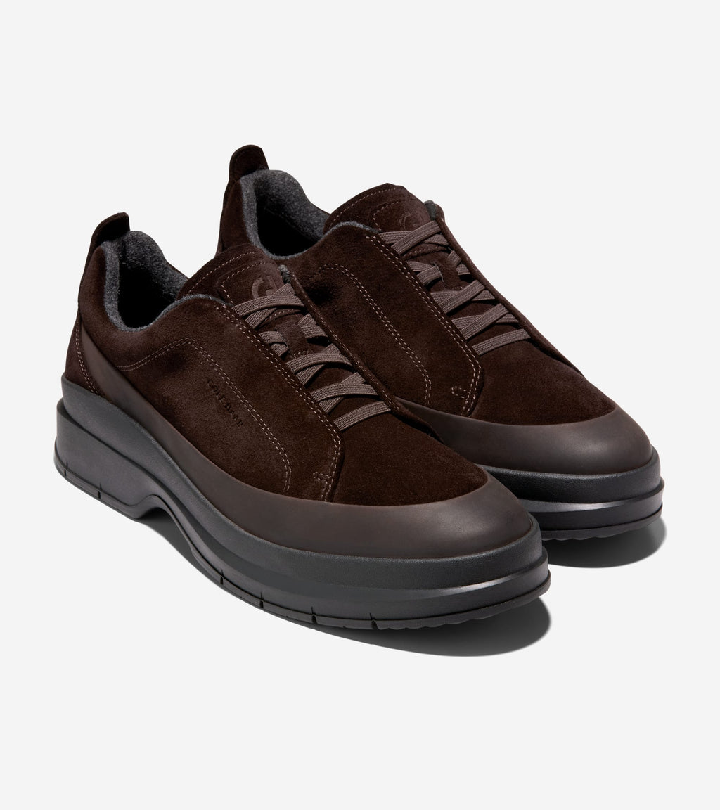 Men's Windham Grand Sneaker Water-Resistant Boots-Dark Chocolate-Black
