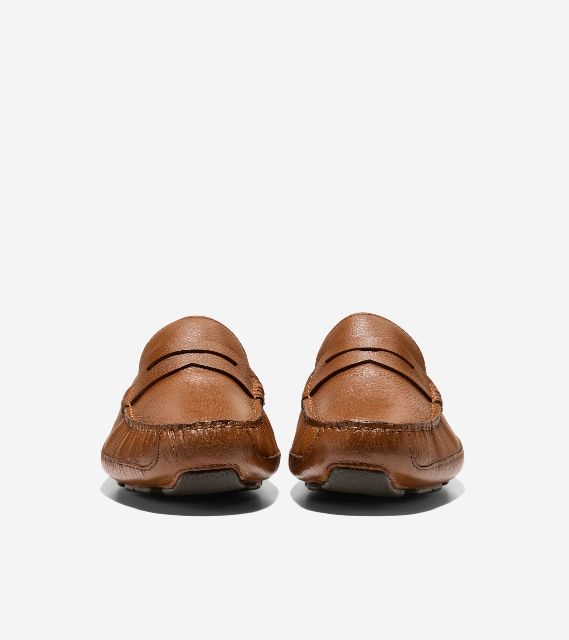 Men's Wyatt Penny Driving Shoes-British Tan-Nicotine