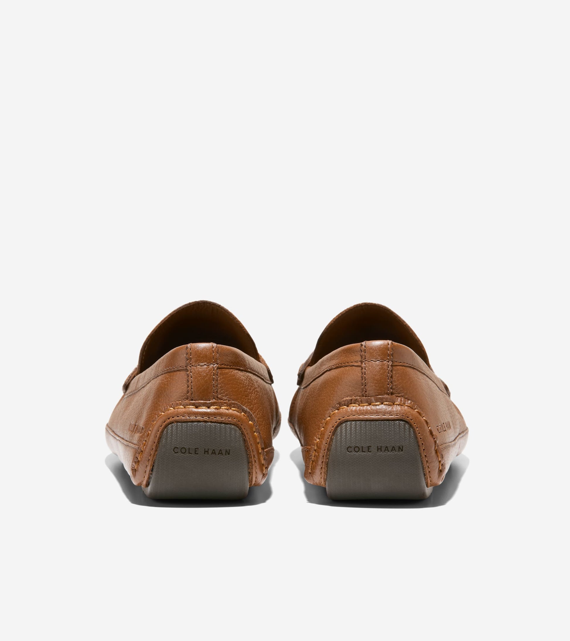 Men's Wyatt Penny Driving Shoes-British Tan-Nicotine