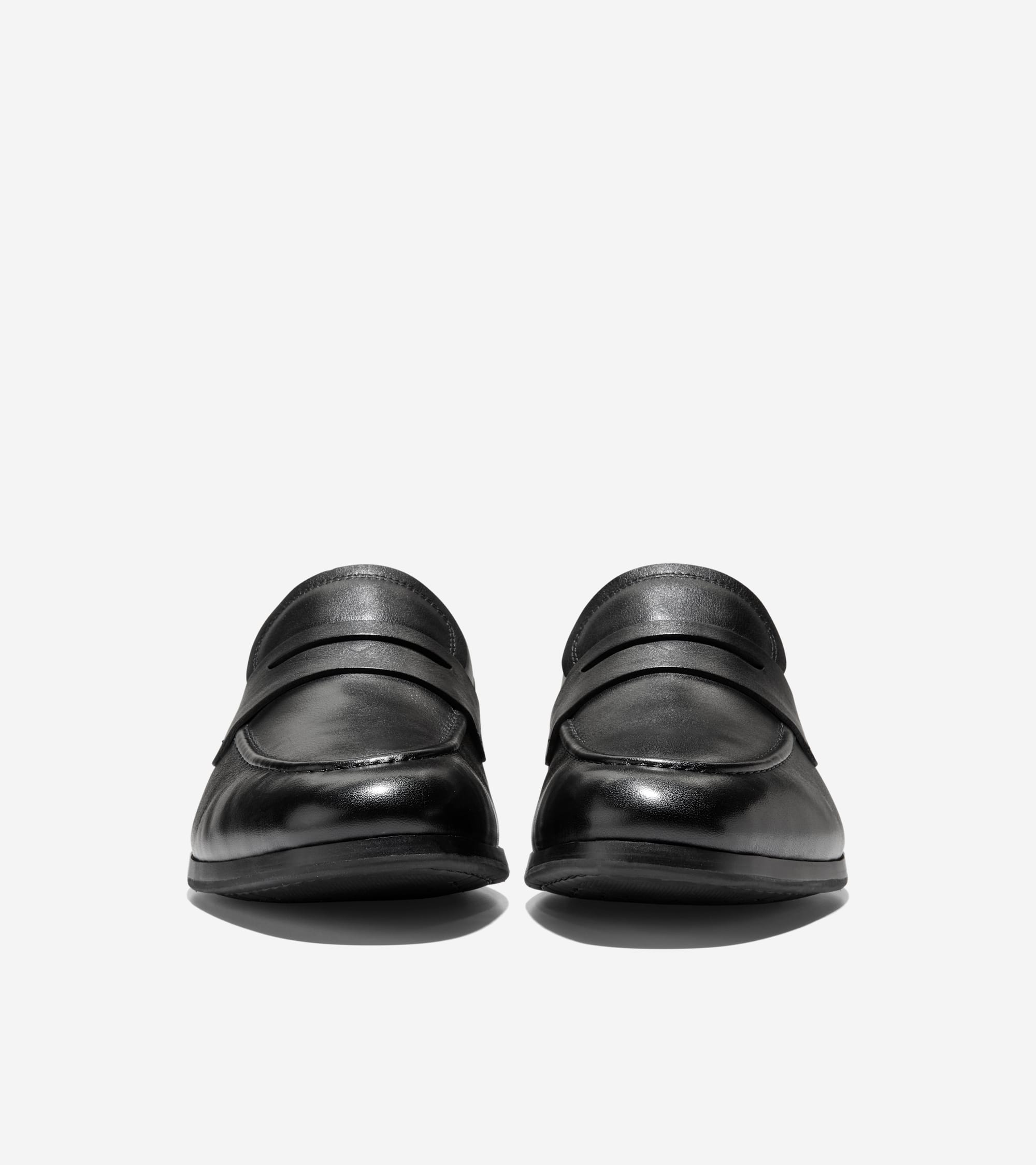 Men's Wyeth Grand Penny Loafers in Black | Cole Haan