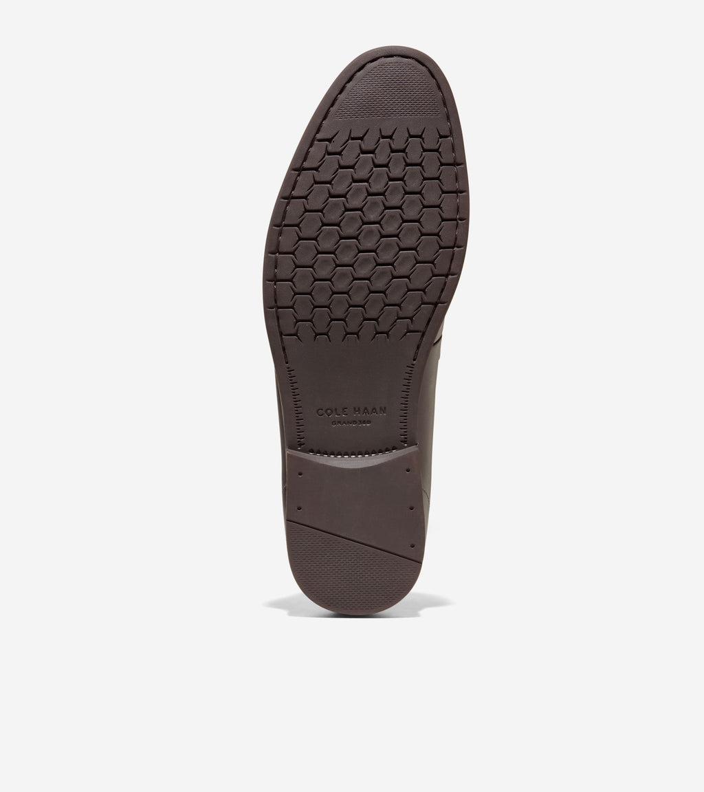 Men's Wyeth Grand Penny Loafers-Madeira-Dark Natural