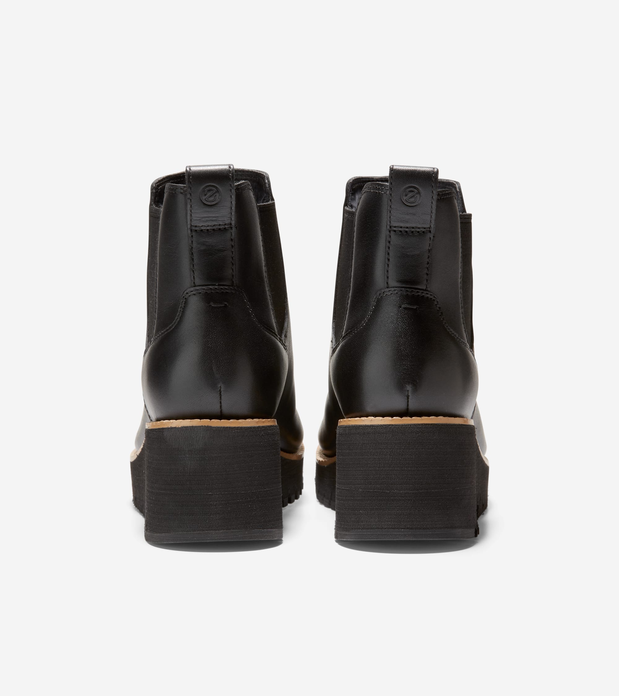 Women's ZERØGRAND City Wedge Waterproof Boots in Black | Cole Haan