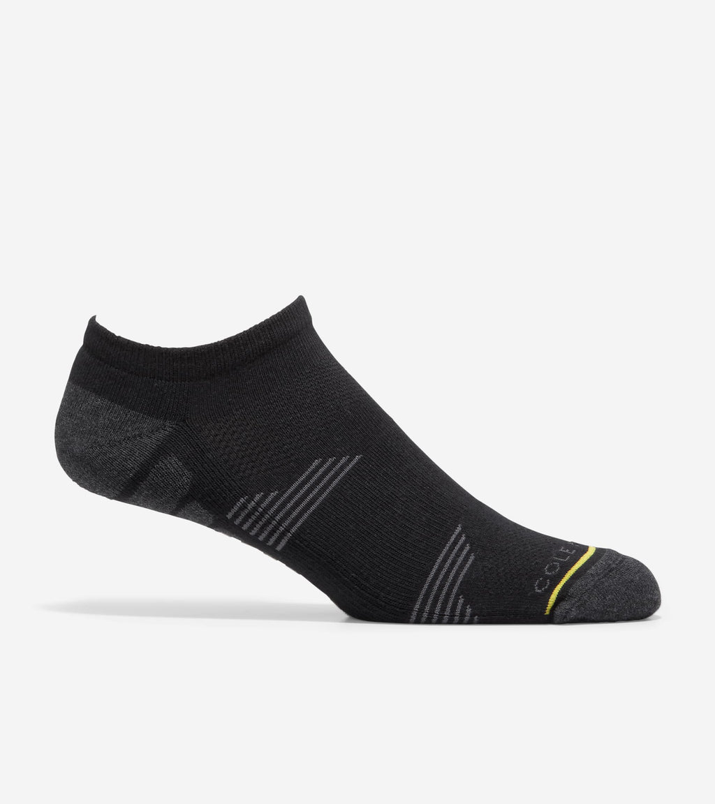 Men's ZERØGRAND Performance No-Show Socks-Black