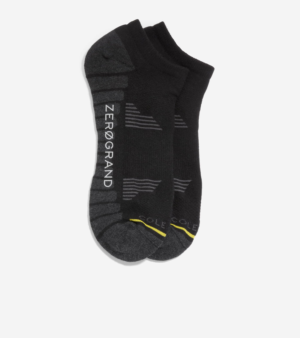 Men's ZERØGRAND Performance No-Show Socks-Black