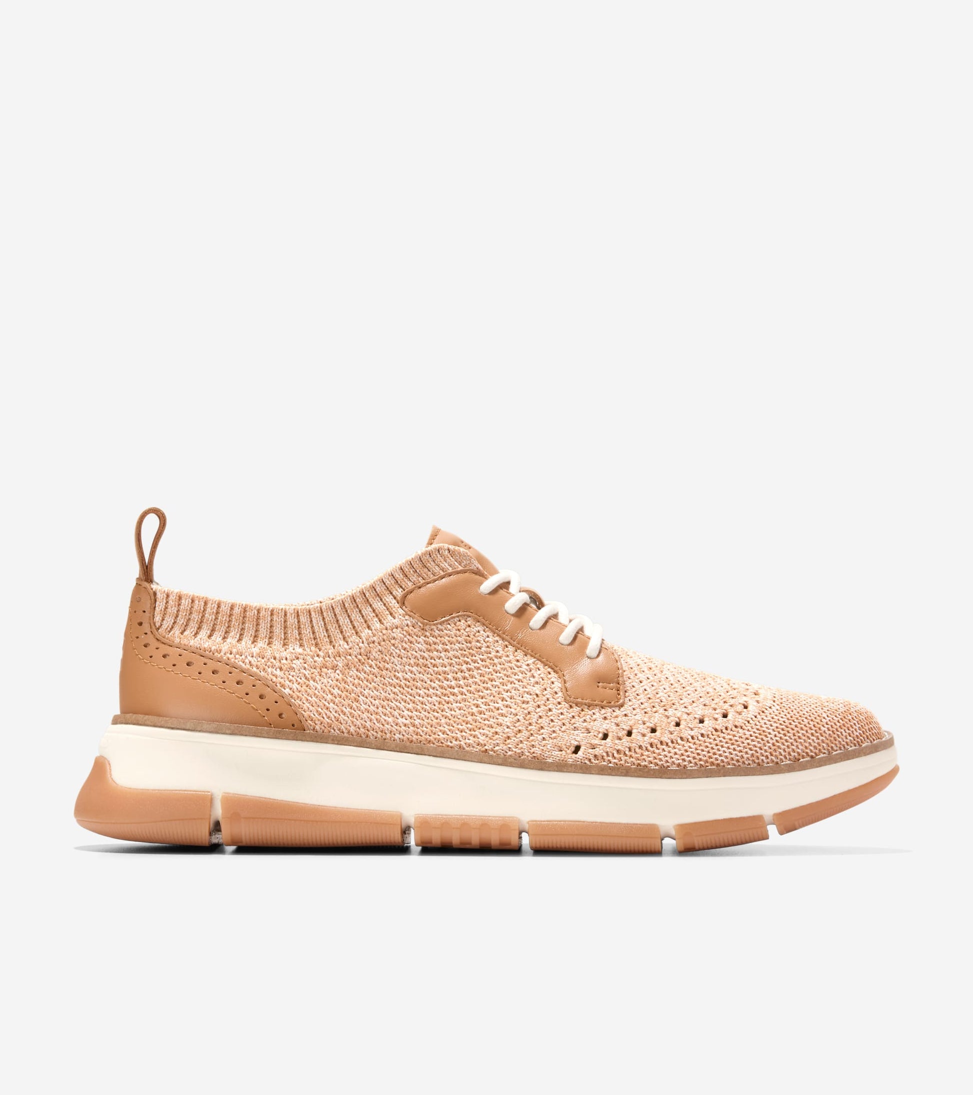 Women's ZERØGRAND Rella Stitchlite™ Oxfords-Ivory-Biscuit