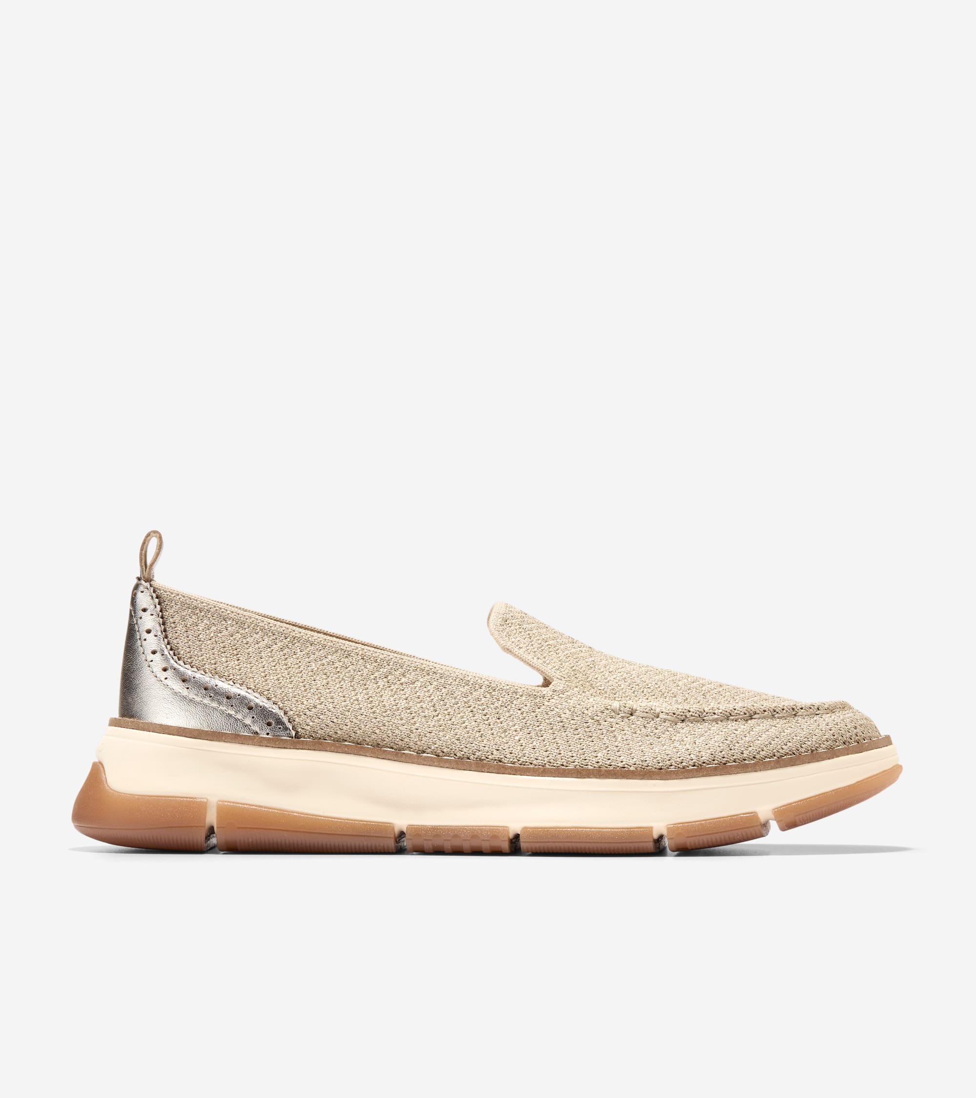 Women's ZERØGRAND Rella Stitchlite™ Venetian Loafers in Beige