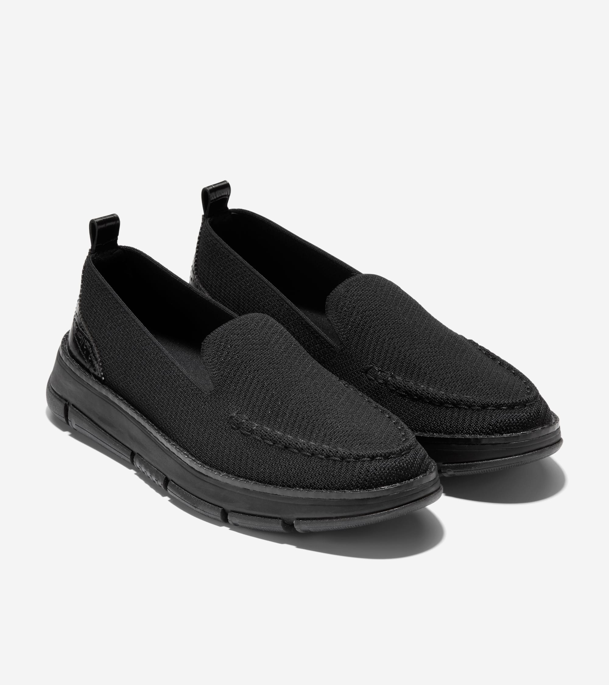 Women's ZERØGRAND Rella Stitchlite™ Venetian Loafers in Black