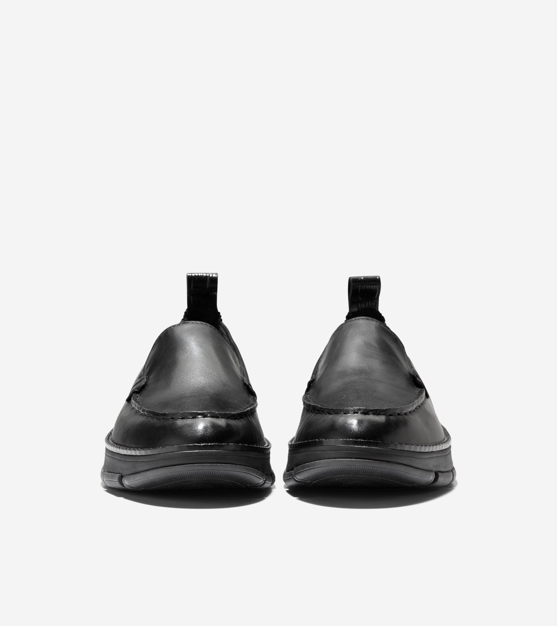 Women's ZERØGRAND Rella Venetian Loafers-Black