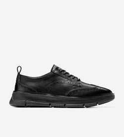 Women's ZERØGRAND Rella Wingtip Oxfords-Black