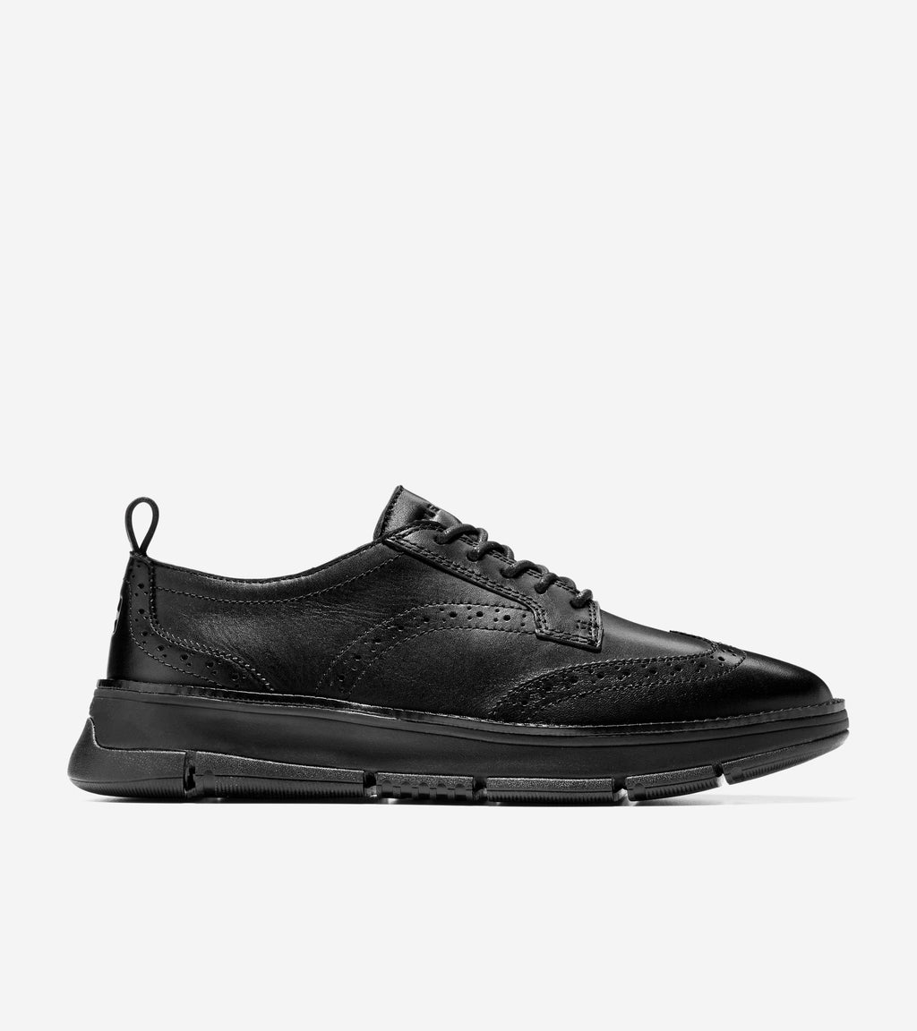 Women's ZERØGRAND Rella Wingtip Oxfords-Black