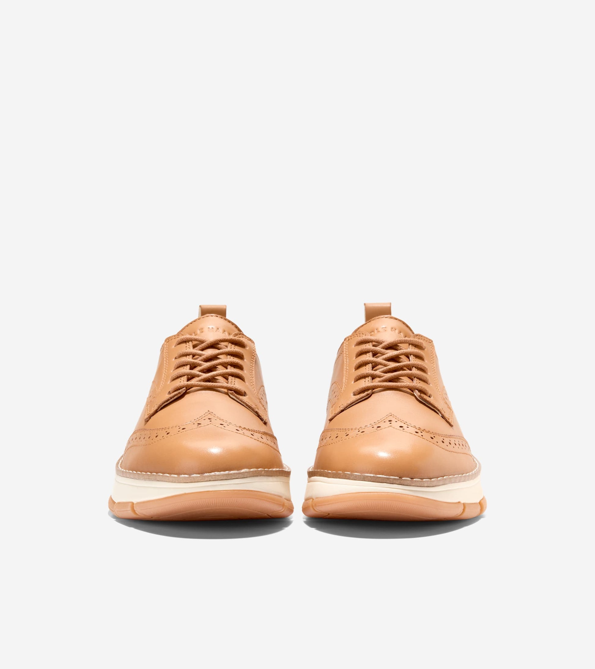 Cole Haan Zerogrand Revel Wingtip Oxfords Women's Shoes Biscuit/Ivory : 7 B