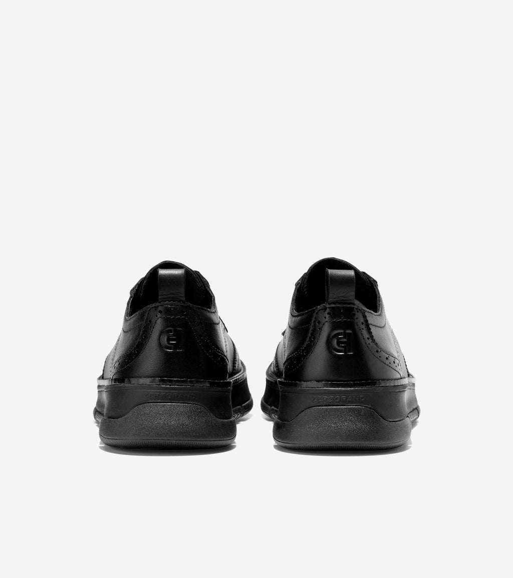 Women's ZERØGRAND Rella Wingtip Oxfords-Black