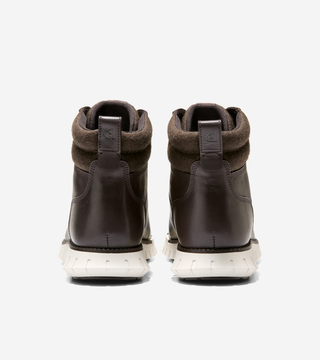 Women's ZERØGRAND Remastered Waterproof Hiking Boots-Dark Chocolate