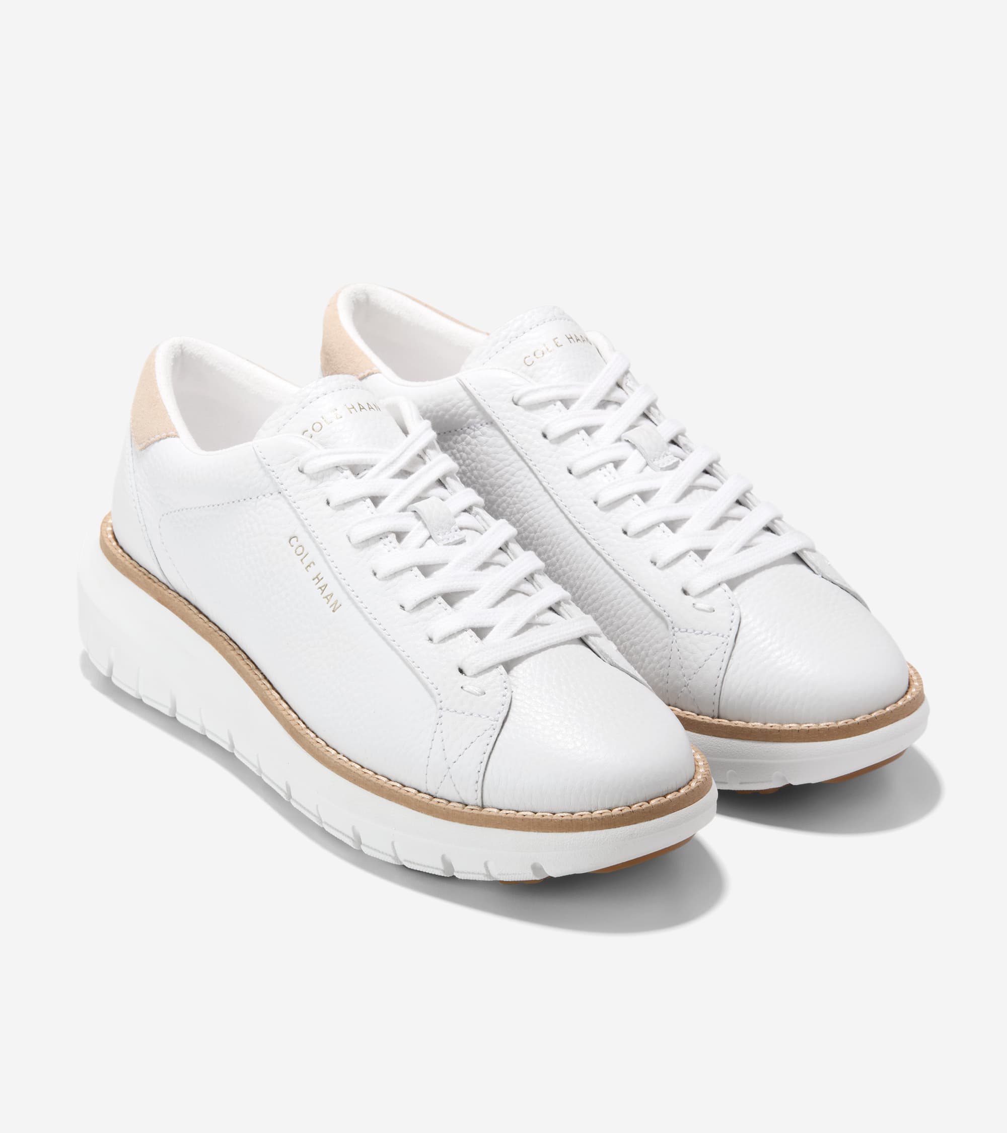COLEHAAN レディースシューズ Women's ZERØGRAND Rexanna Waterproof Sneakers in White | Cole Haan