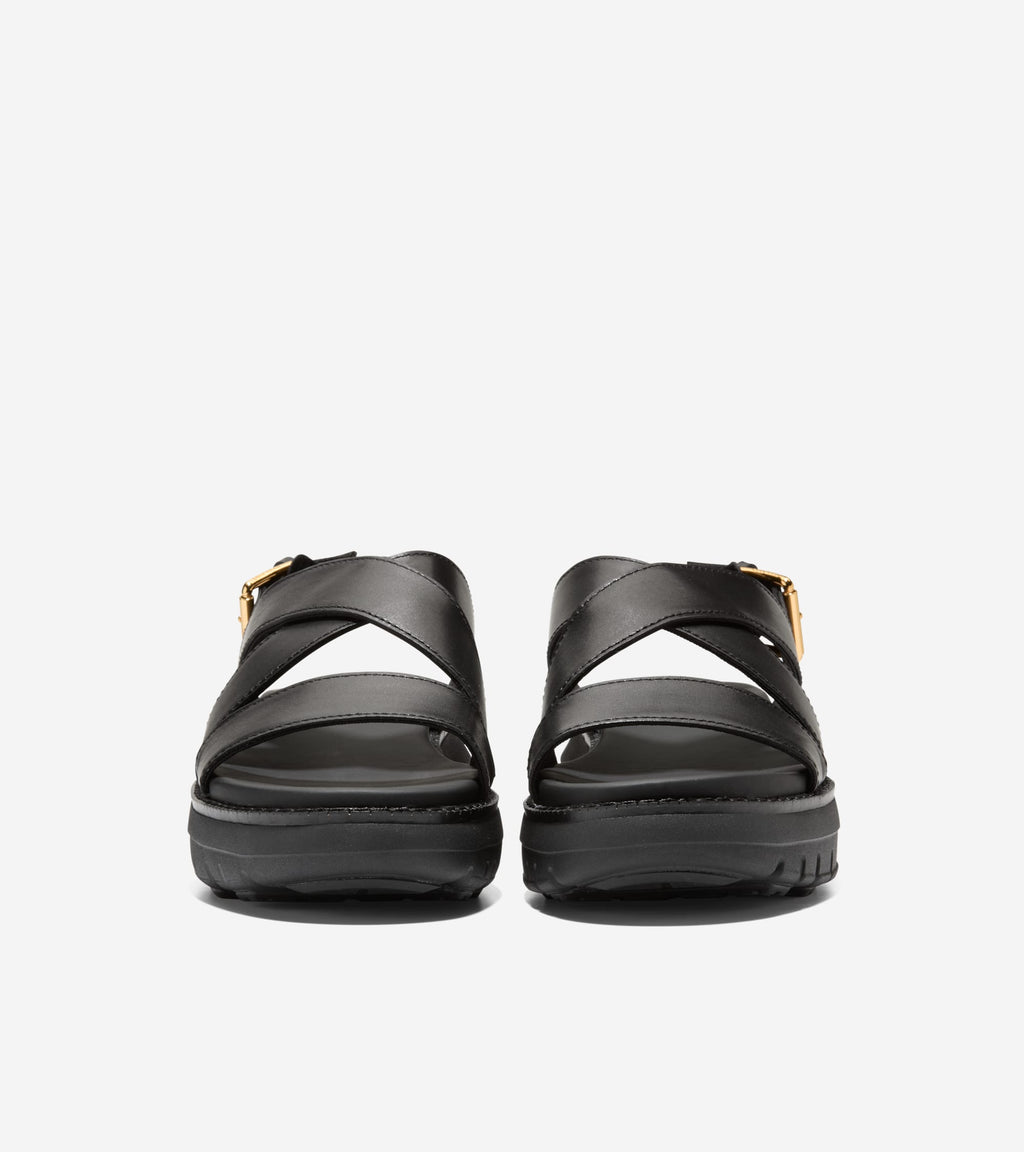 Women's ZERØGRAND Rexanna Sandals-Black