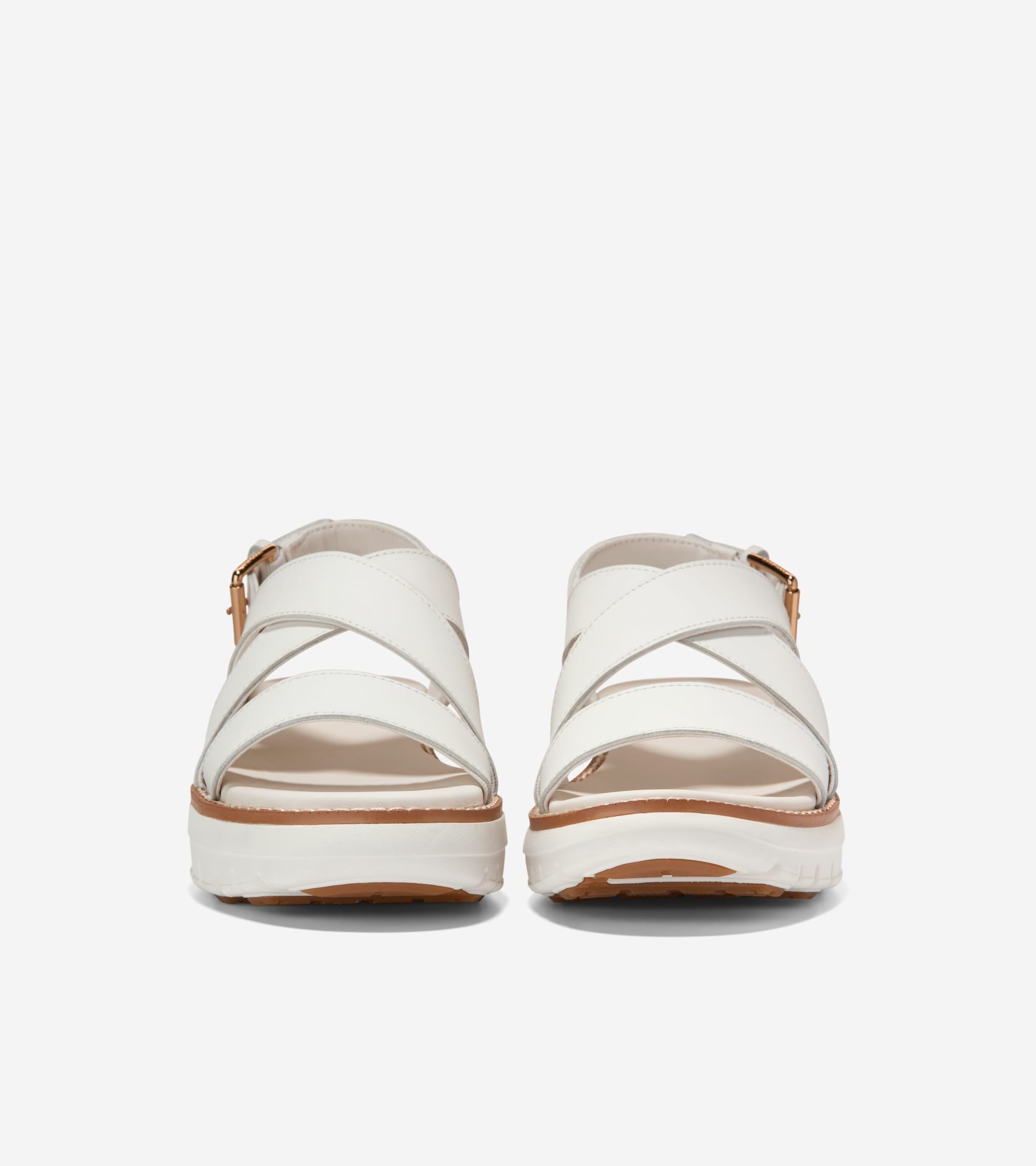 Women's ZERØGRAND Rexanna Sandals in White | Cole Haan