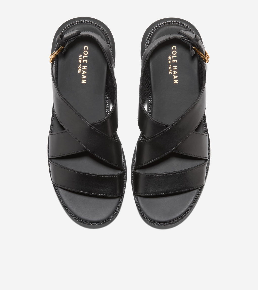 Women's ZERØGRAND Rexanna Sandals-Black