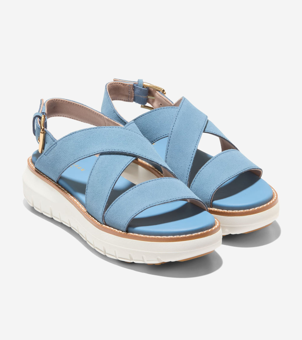 Women's ZERØGRAND Rexanna Sandals-Provincial Blue
