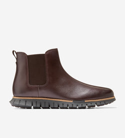 Men's ZERØGRAND Remastered Waterproof Chelsea Boots-Madeira-Natural-Irish Coffee