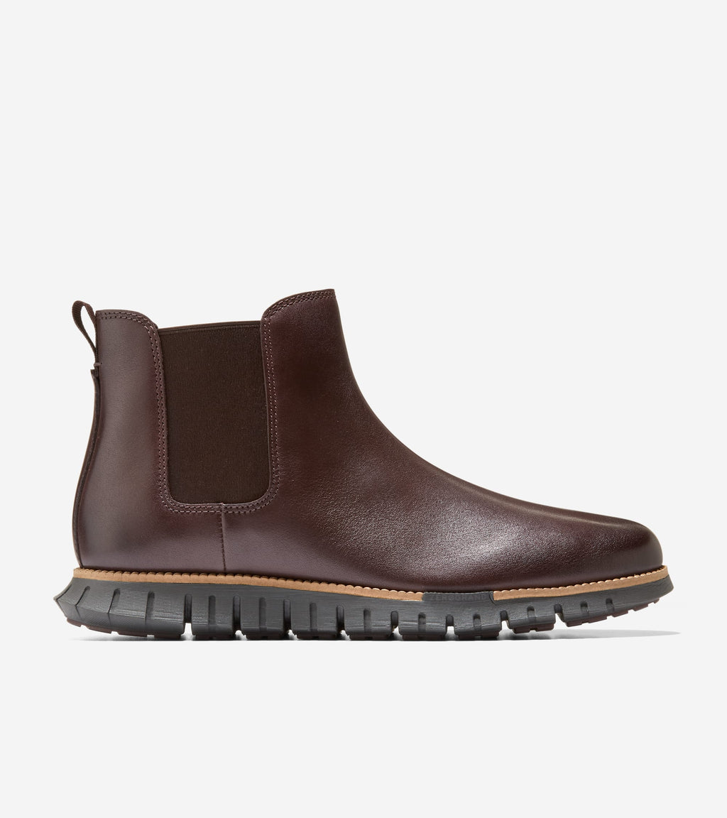 Men's ZERØGRAND Remastered Waterproof Chelsea Boots-Madeira-Natural-Irish Coffee