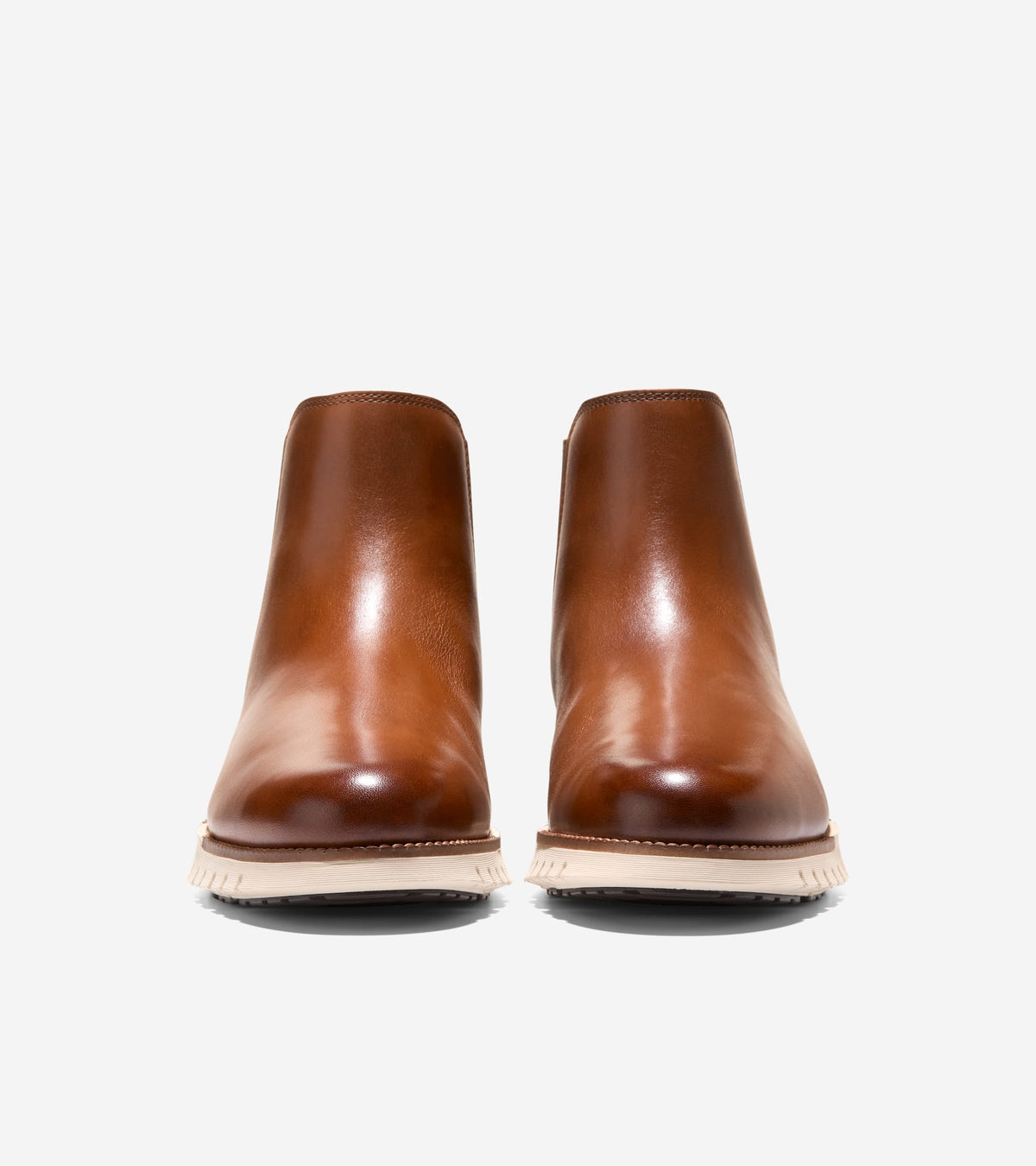 Men's ZERØGRAND Remastered Waterproof Chelsea Boots-British Tan-Dark Chocolate