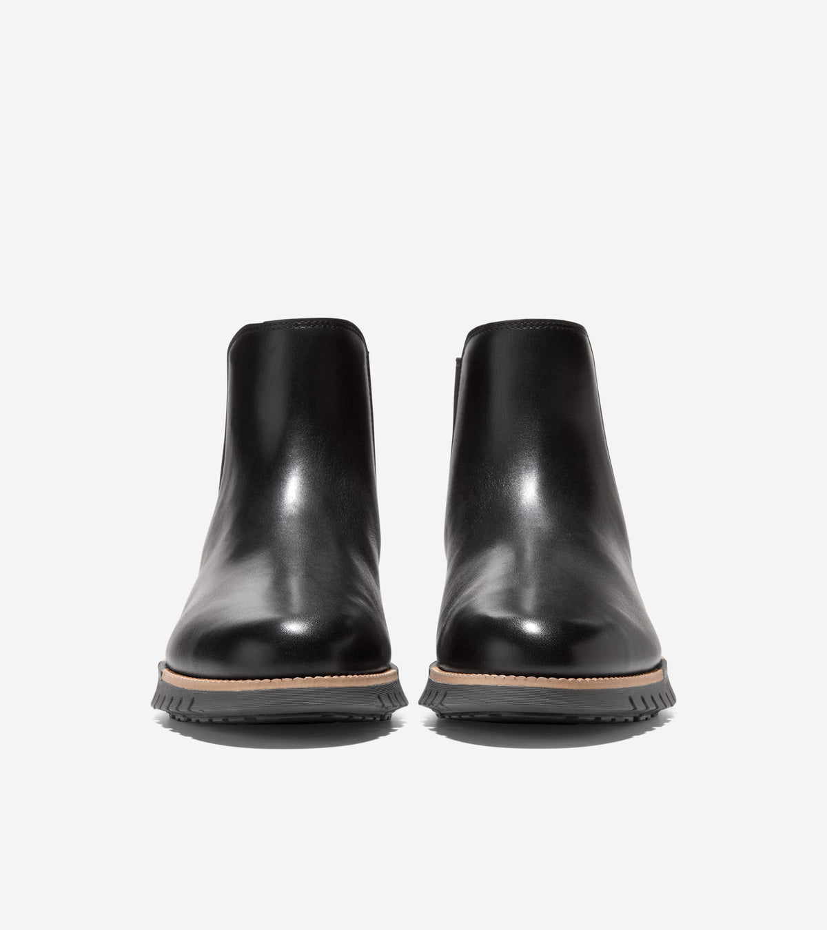 Men's ZERØGRAND Remastered Waterproof Chelsea Boots-Black-Raven