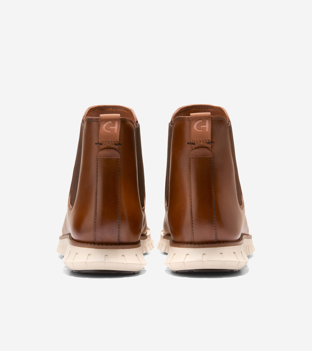 Men's ZERØGRAND Remastered Waterproof Chelsea Boots-British Tan-Dark Chocolate