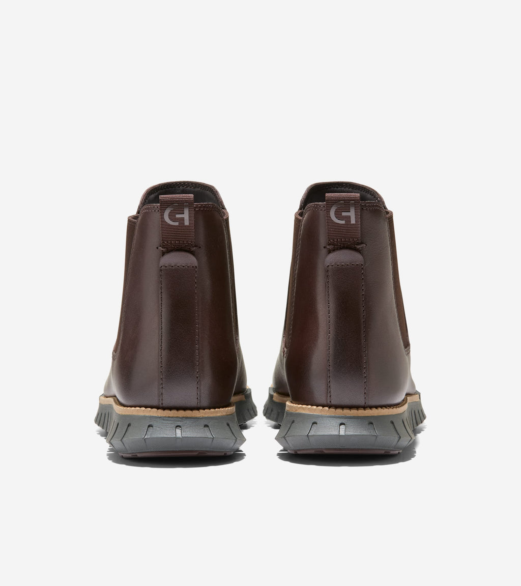 Men's ZERØGRAND Remastered Waterproof Chelsea Boots-Madeira-Natural-Irish Coffee
