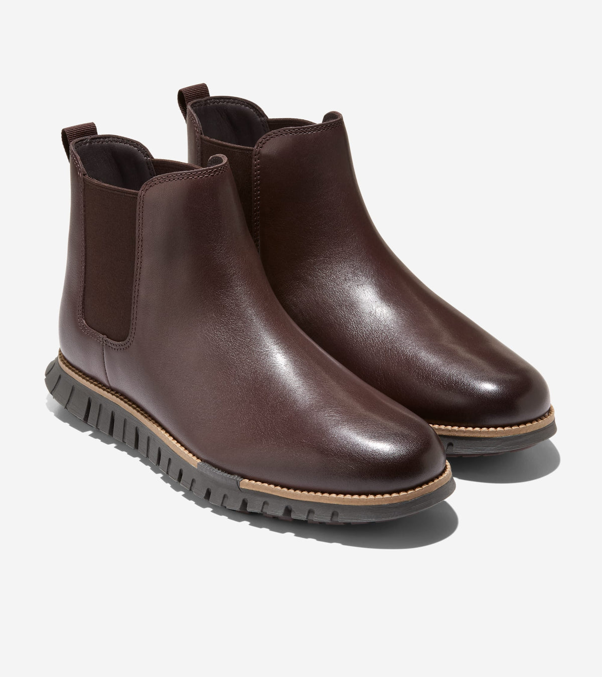 Men's ZERØGRAND Remastered Waterproof Chelsea Boots-Madeira-Natural-Irish Coffee