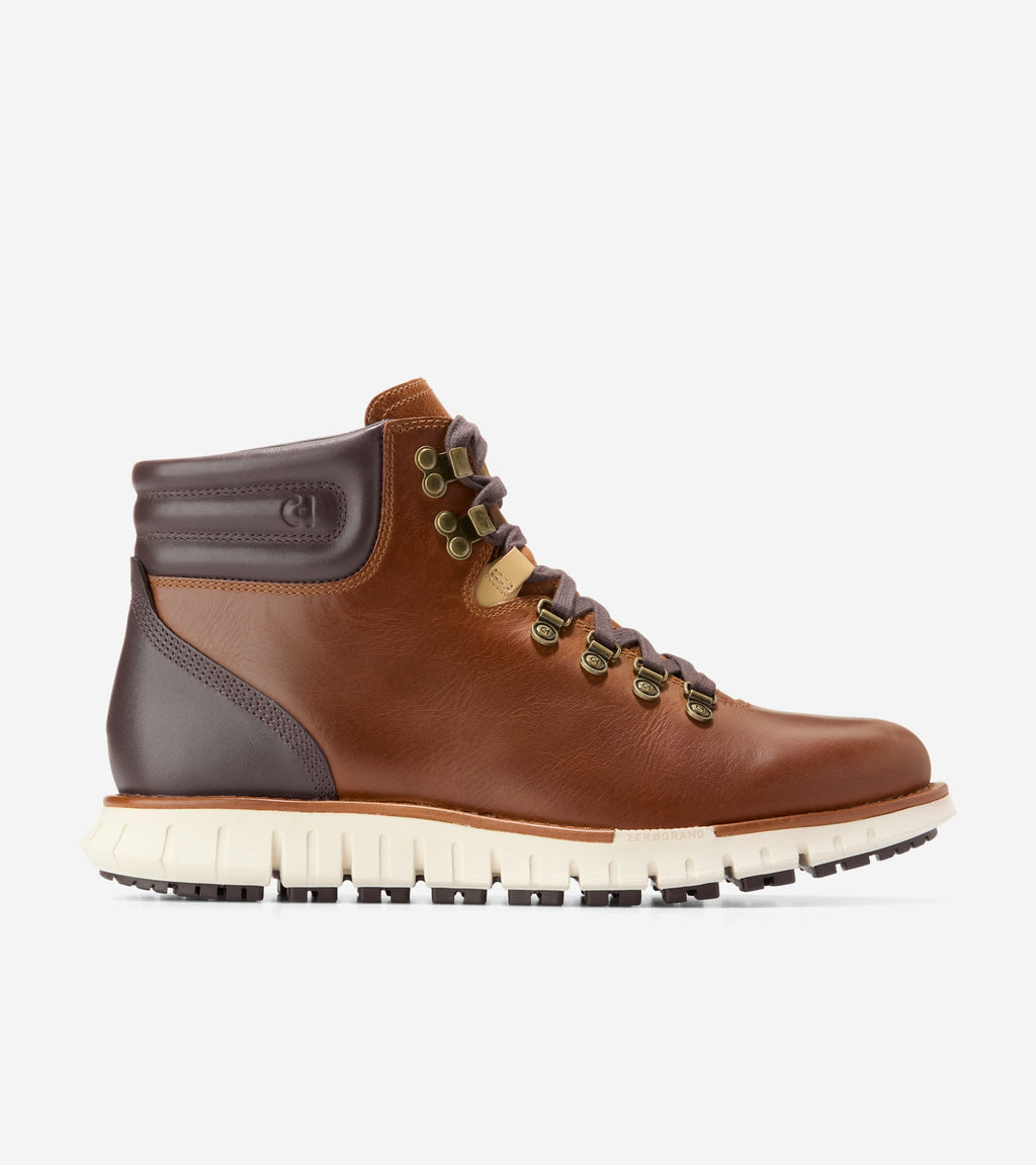 Men's ZERØGRAND Remastered Waterproof Hiking Boots-Woodbury-Madeira-Birch