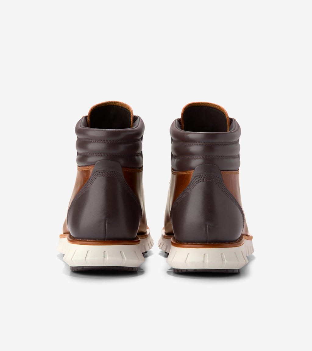 Men's ZERØGRAND Remastered Waterproof Hiking Boots-Woodbury-Madeira-Birch