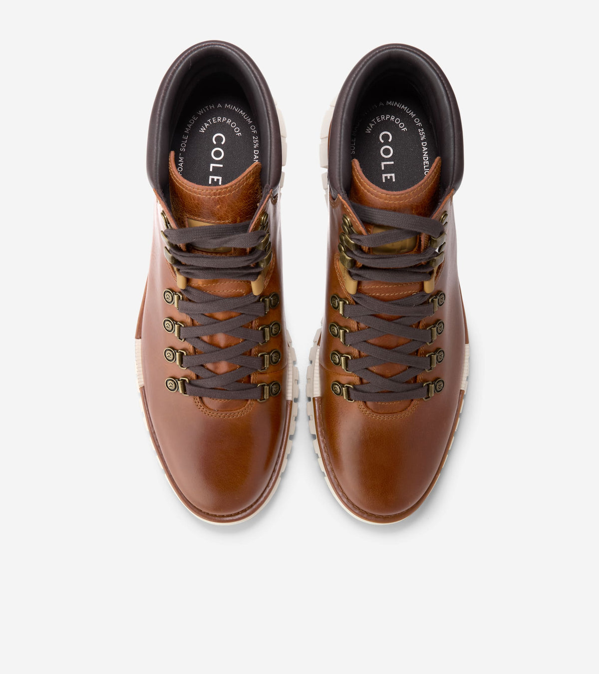 Men's ZERØGRAND Remastered Waterproof Hiking Boots-Woodbury-Madeira-Birch