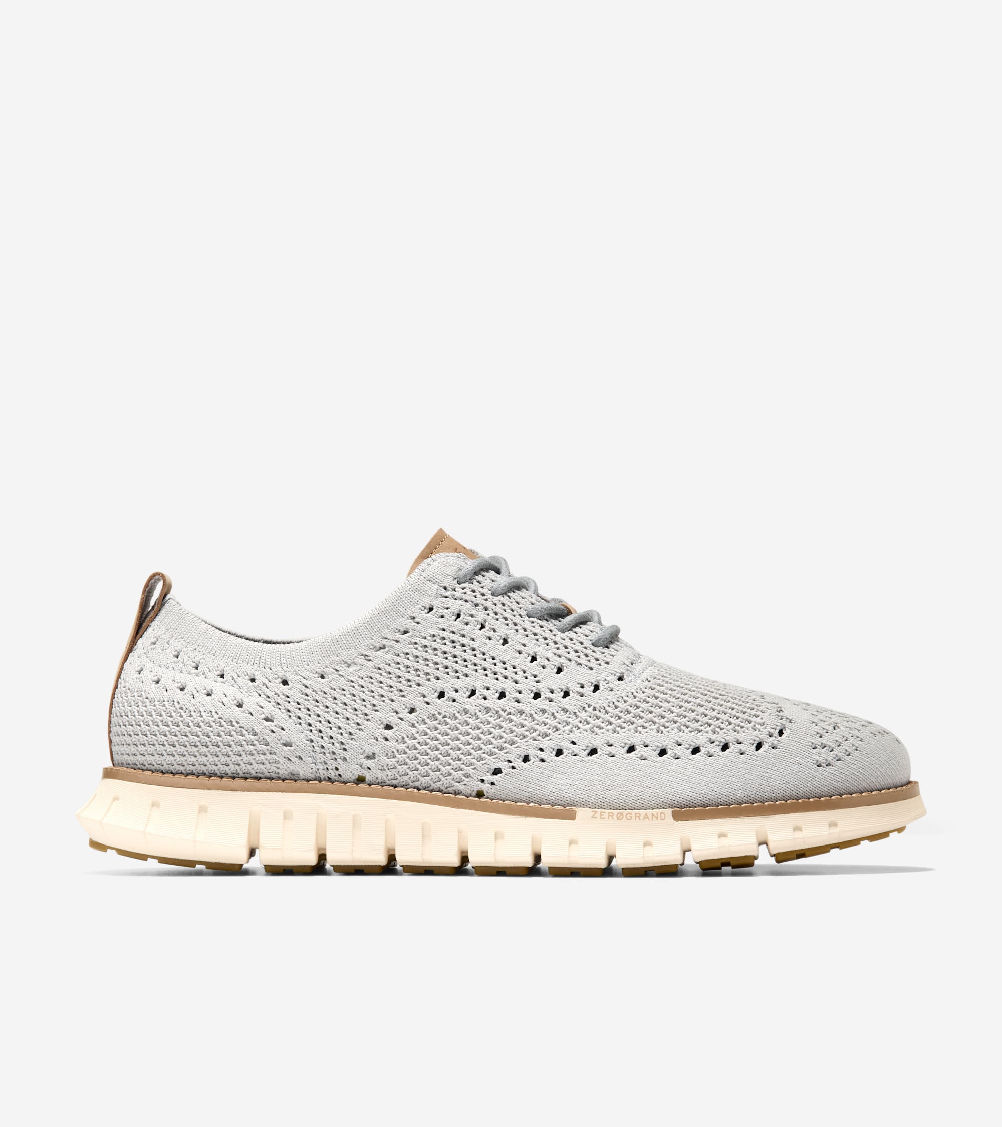 STREULE GARNET 70 24.0㎝ Men's ZERØGRAND Remastered Stitchlite™ Wingtip Oxfords in Grey