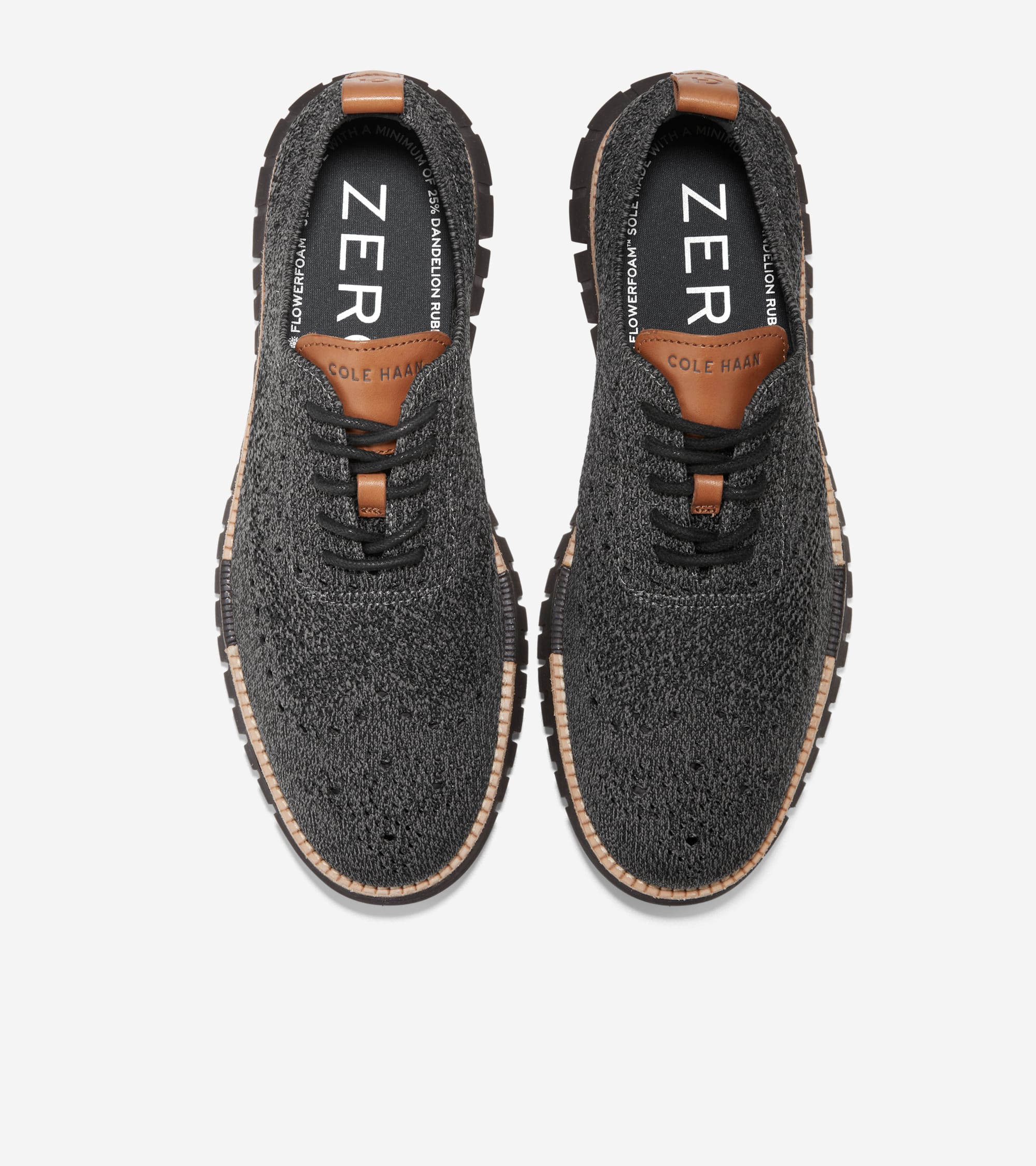 Men's ZERØGRAND Remastered Stitchlite™ Wingtip Oxfords in Grey
