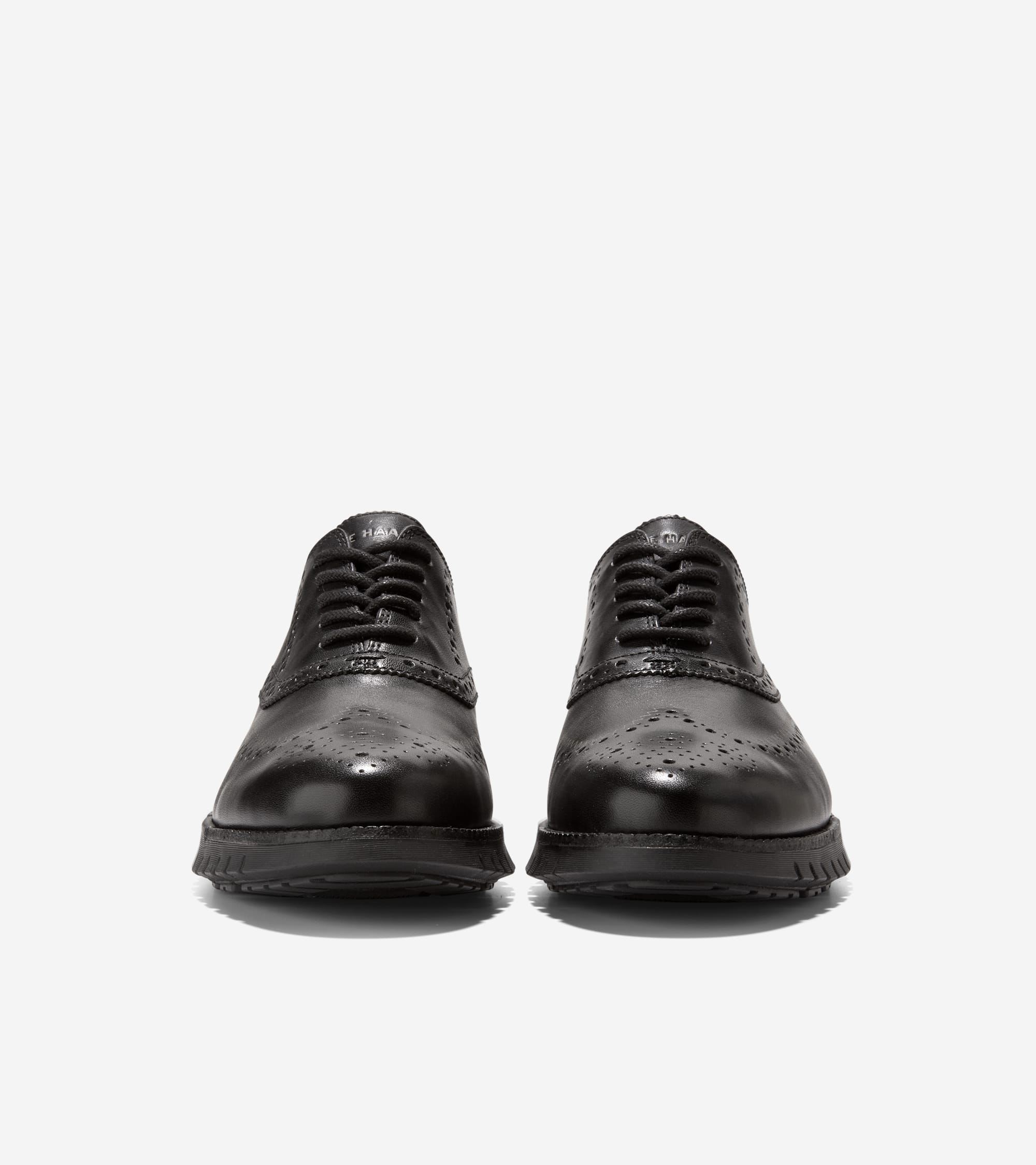 Men's ZERØGRAND Remastered Wingtip Oxfords in Black | Cole Haan