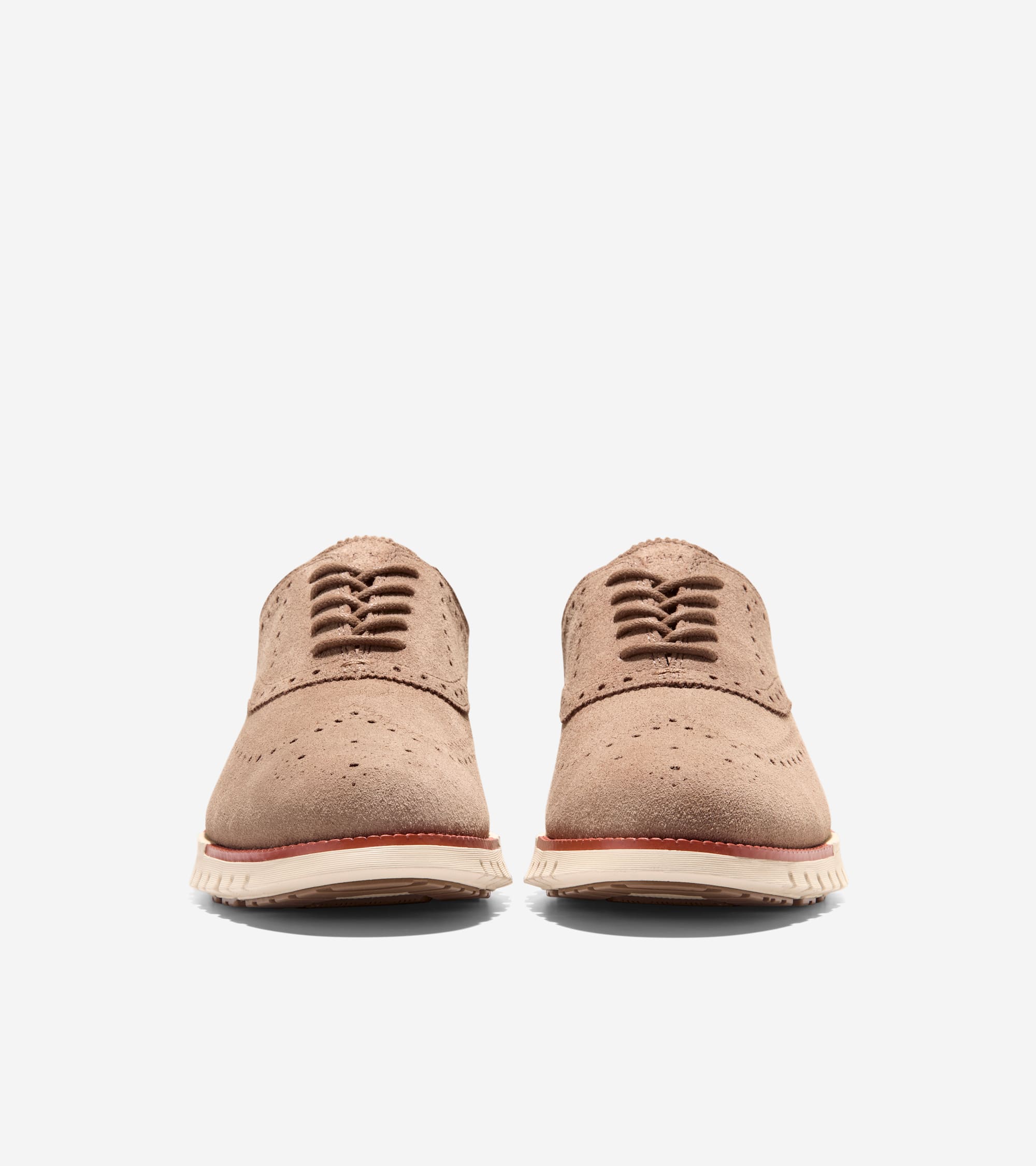 Men's ZERØGRAND Remastered Wingtip Oxfords in Brown | Cole Haan