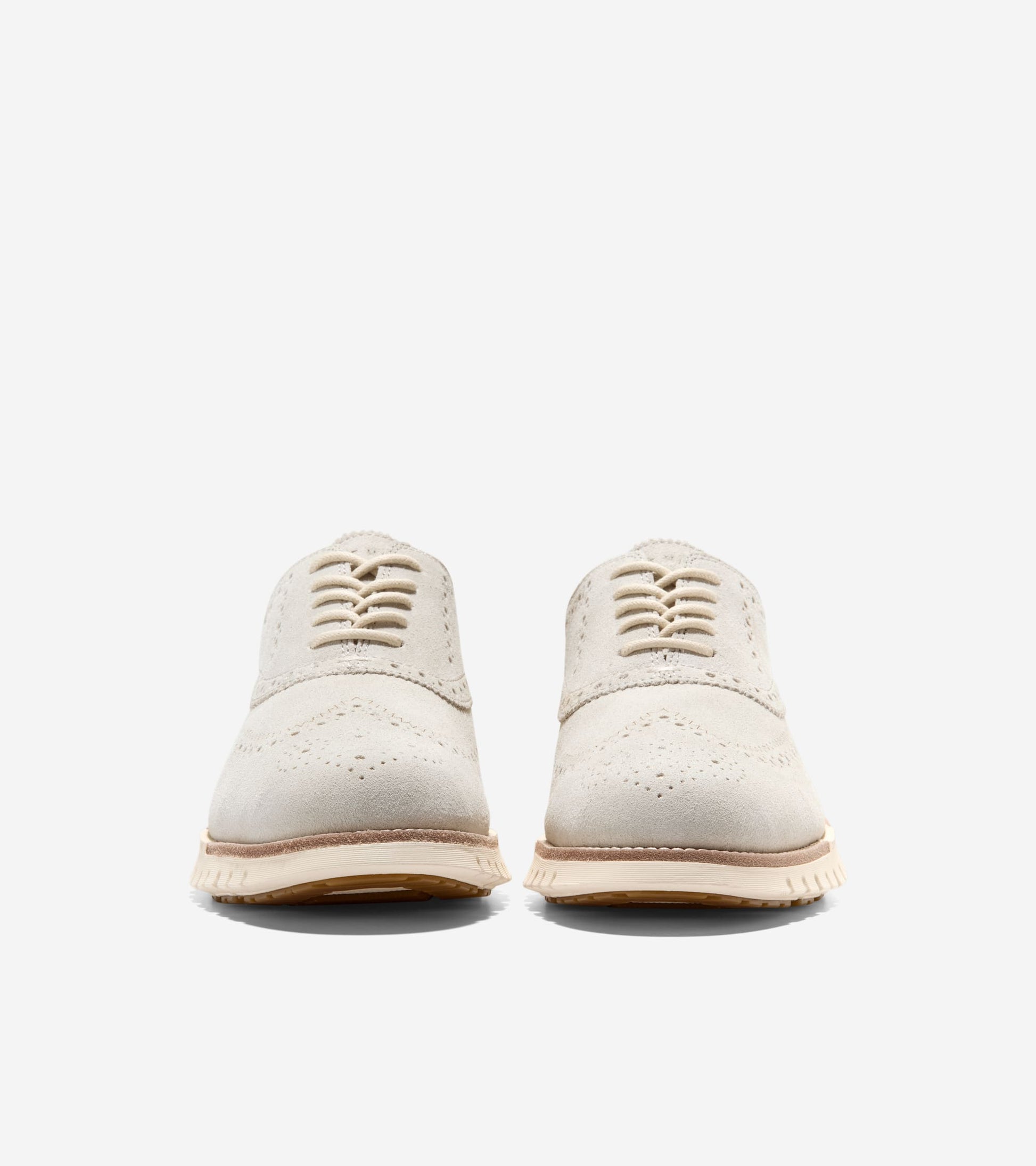 Men's ZERØGRAND Remastered Wingtip Oxfords-Angora-Natural-Ivory