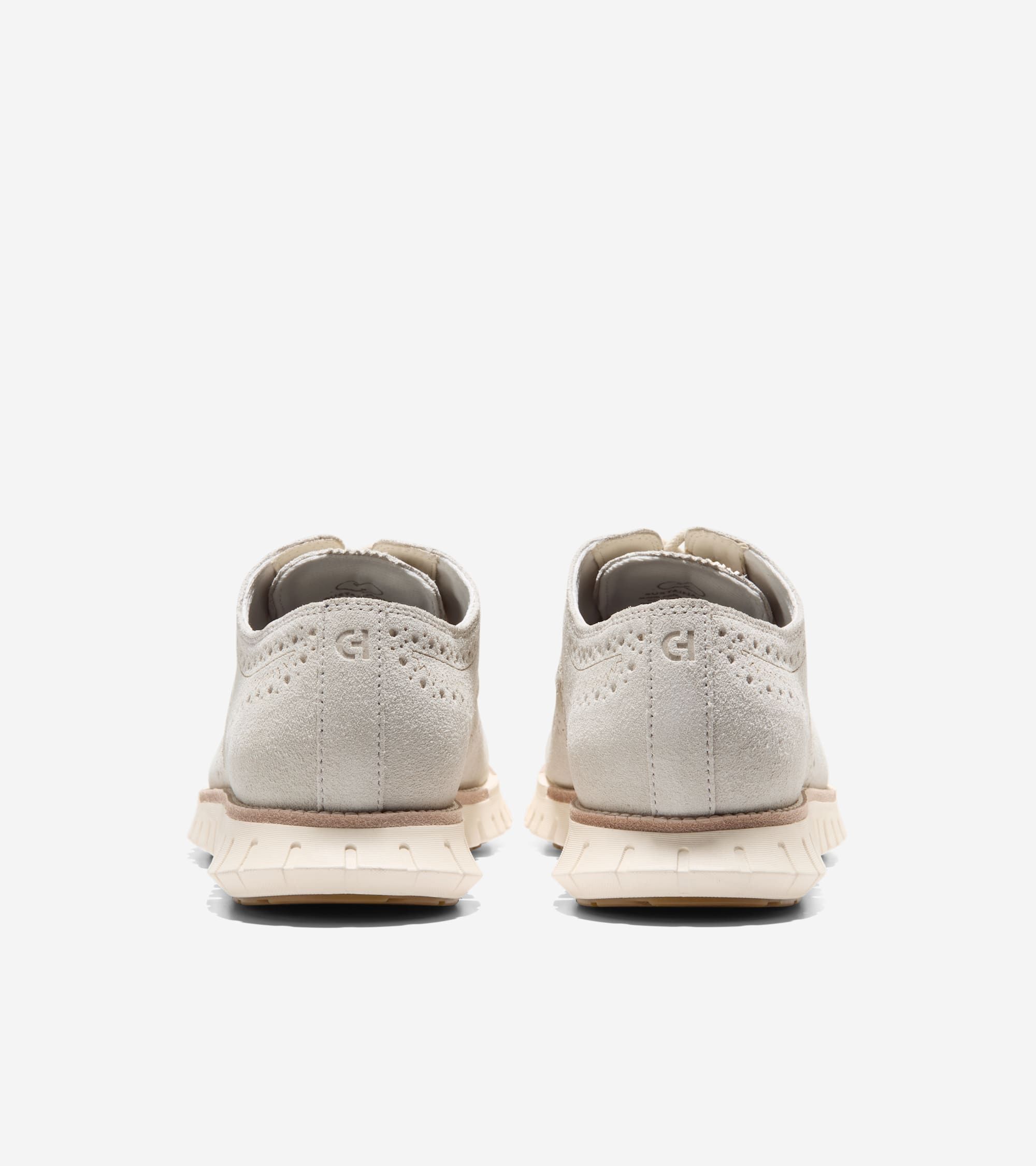Men's ZERØGRAND Remastered Wingtip Oxfords in Beige | Cole Haan