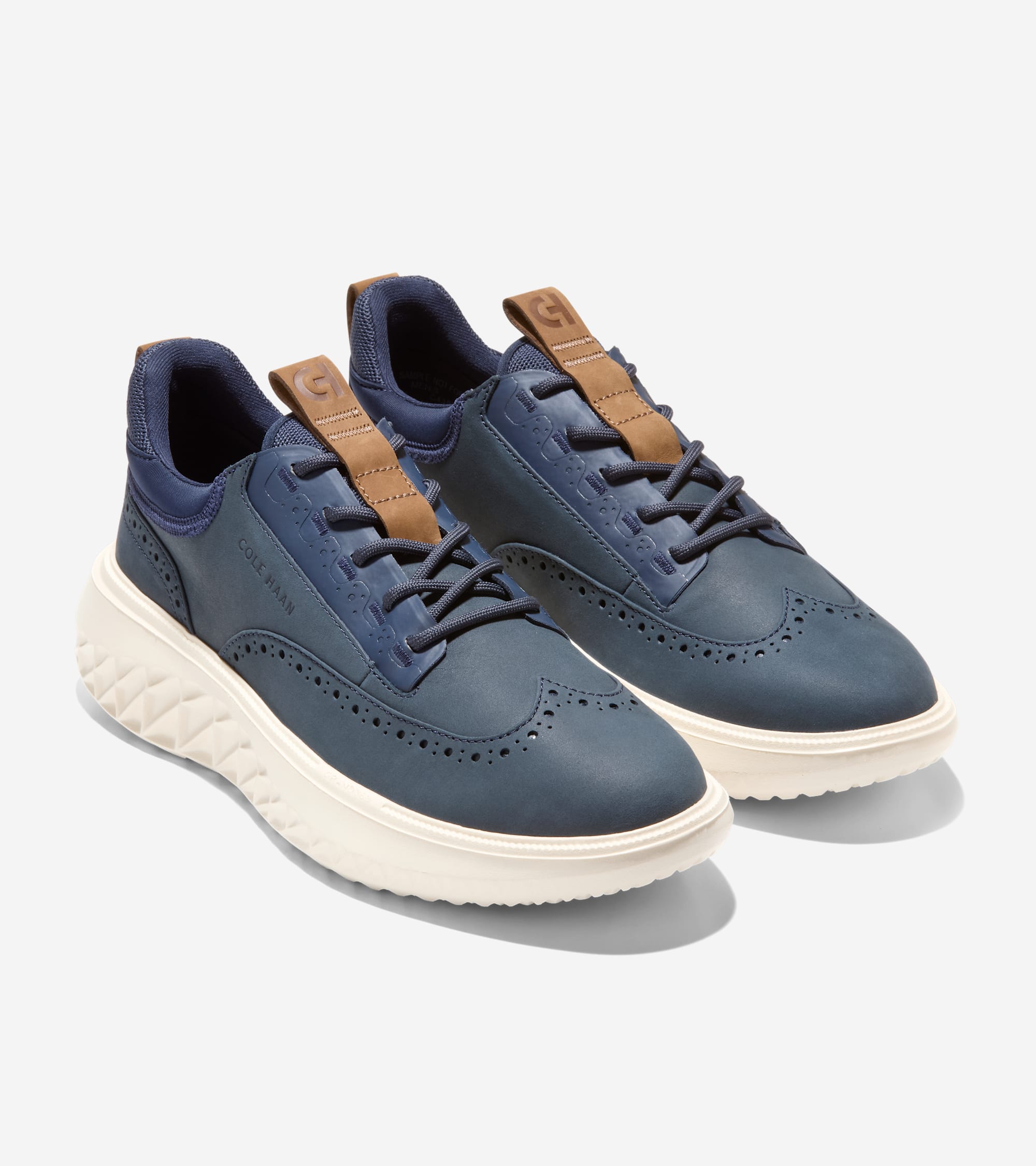 Men's ZERØGRAND WFA 2.0 Wingtip Oxfords in Blue | Cole Haan