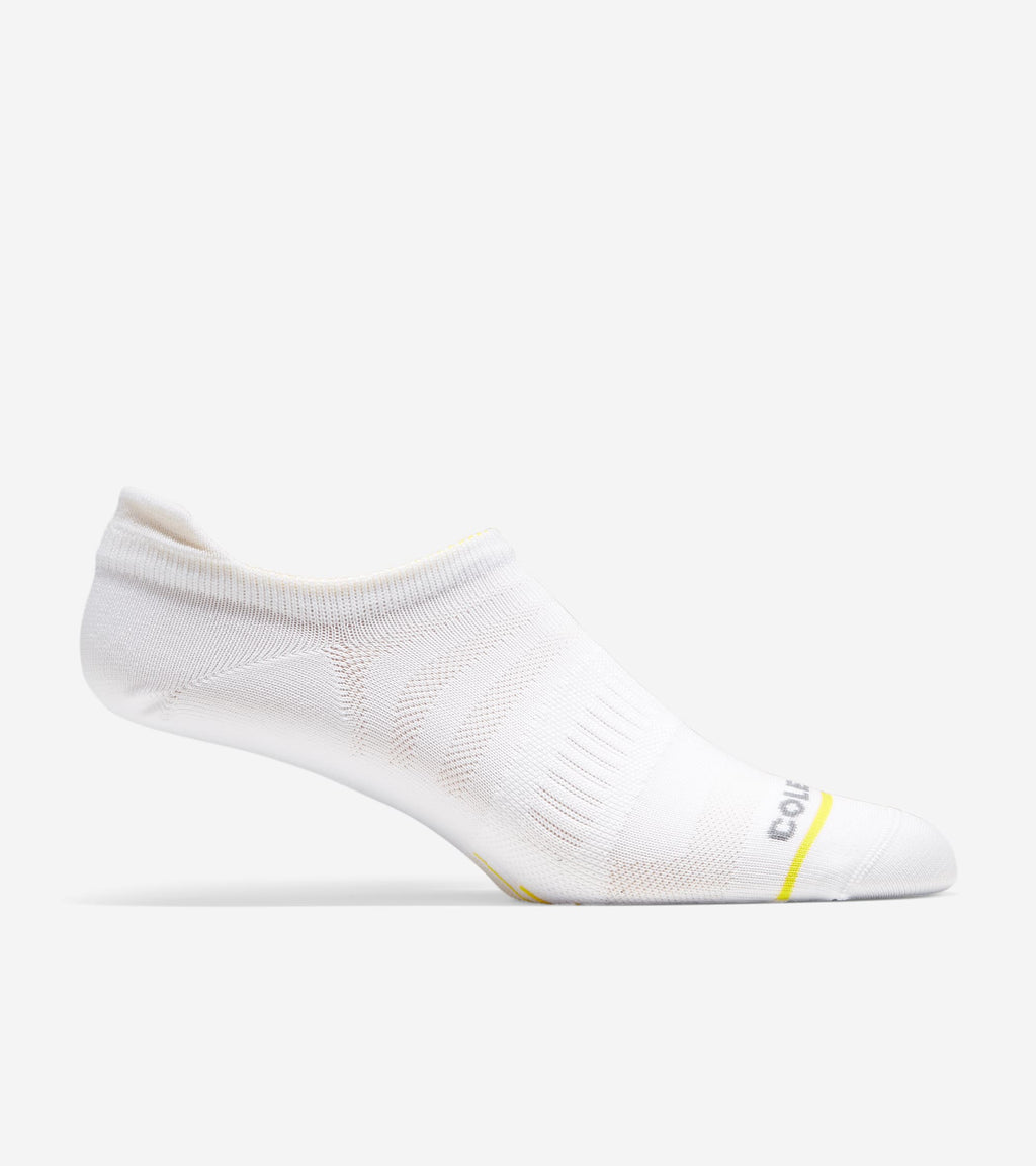 Men's ZERØGRAND 3-Pair Liner Socks-White