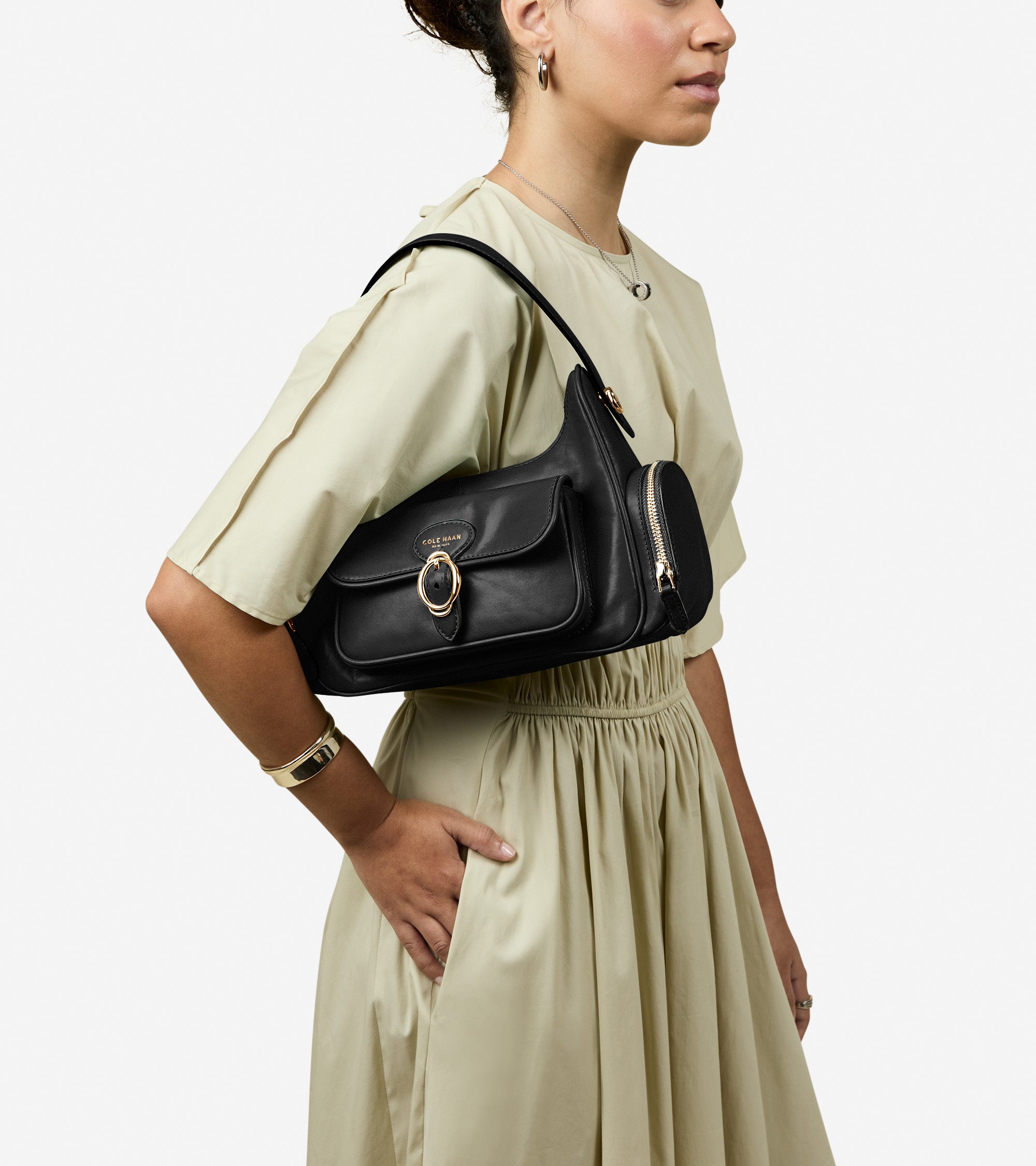 Women's Alexandria Shoulder Crossbody Bag in Black | Cole Haan