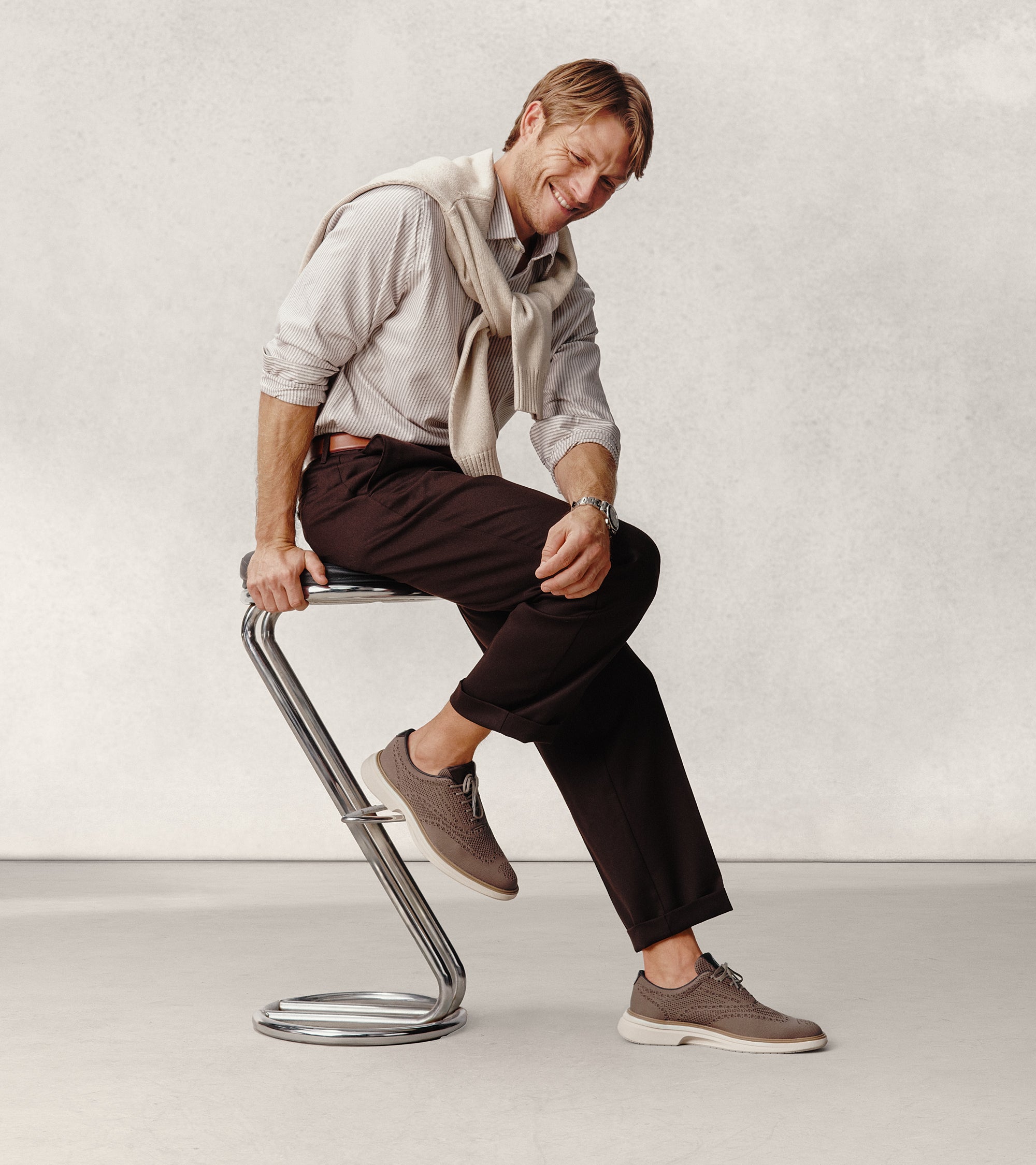 Men's ØriginalGrand CitySpectre Stitchlite™ Oxfords in Brown
