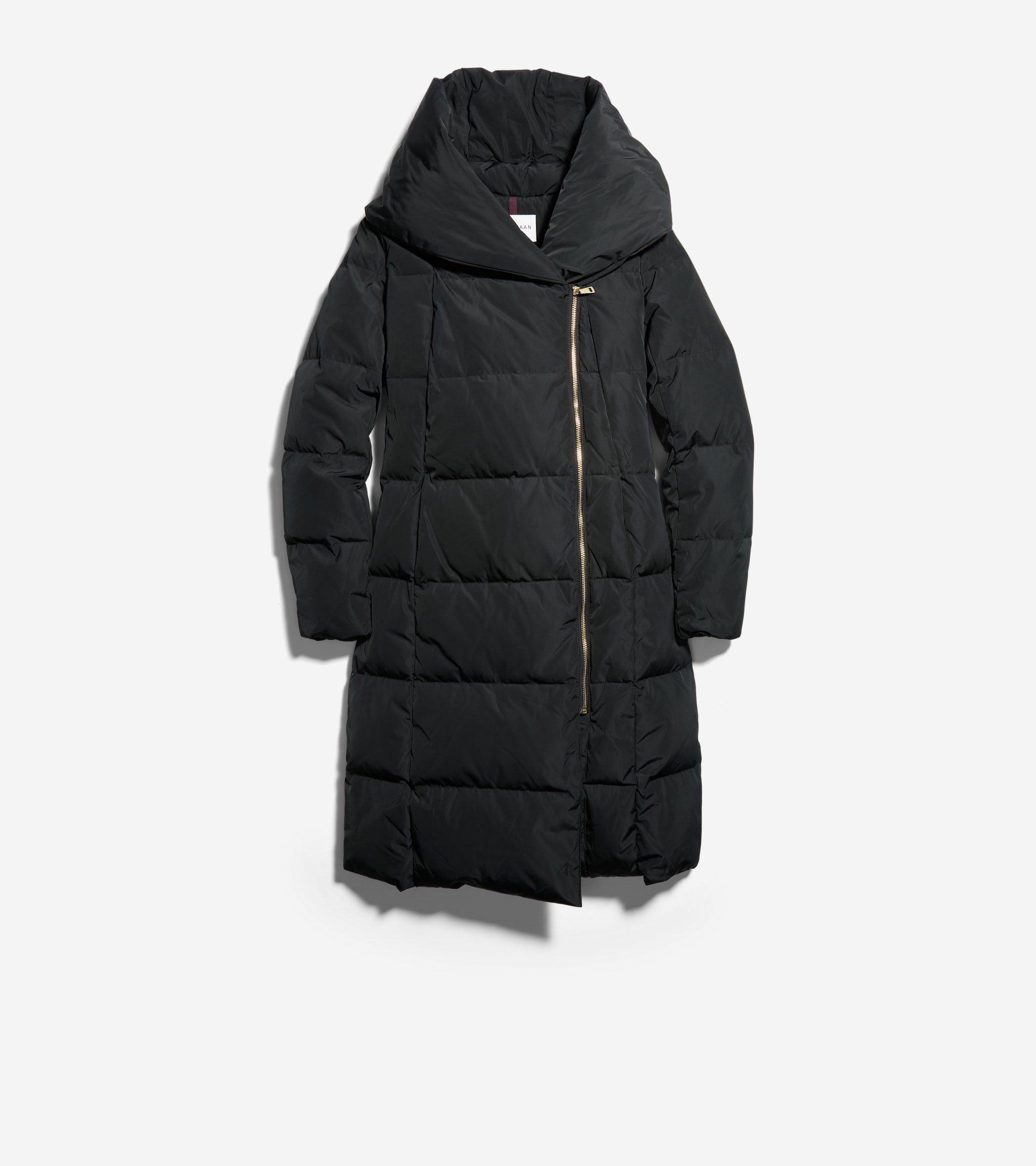 Women's Signature Asymmetrical Collar Convertible Coat 40in in