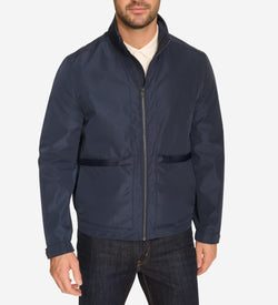 Men's Packable Windbreaker-Navy