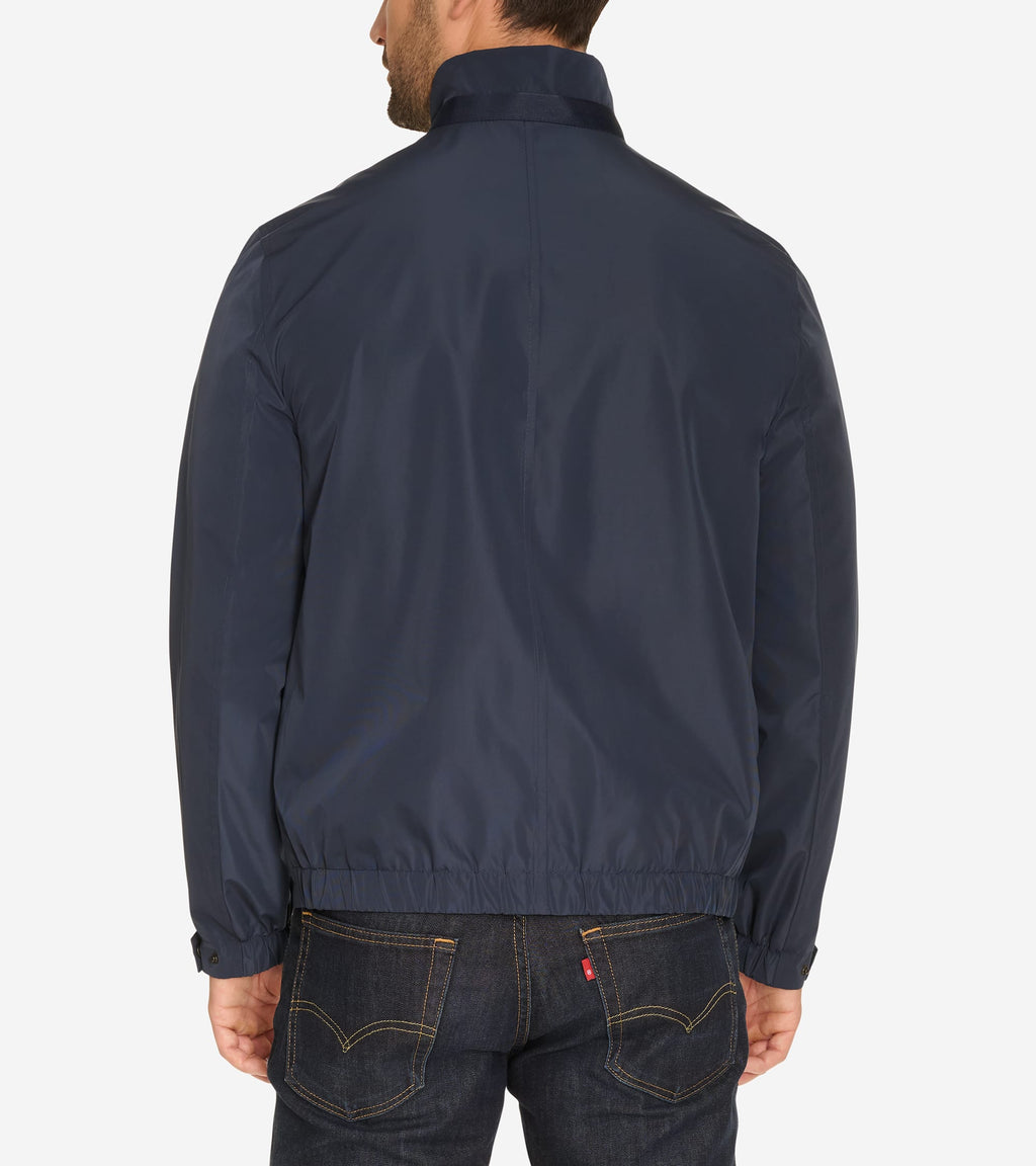 Men's Packable Windbreaker-Navy