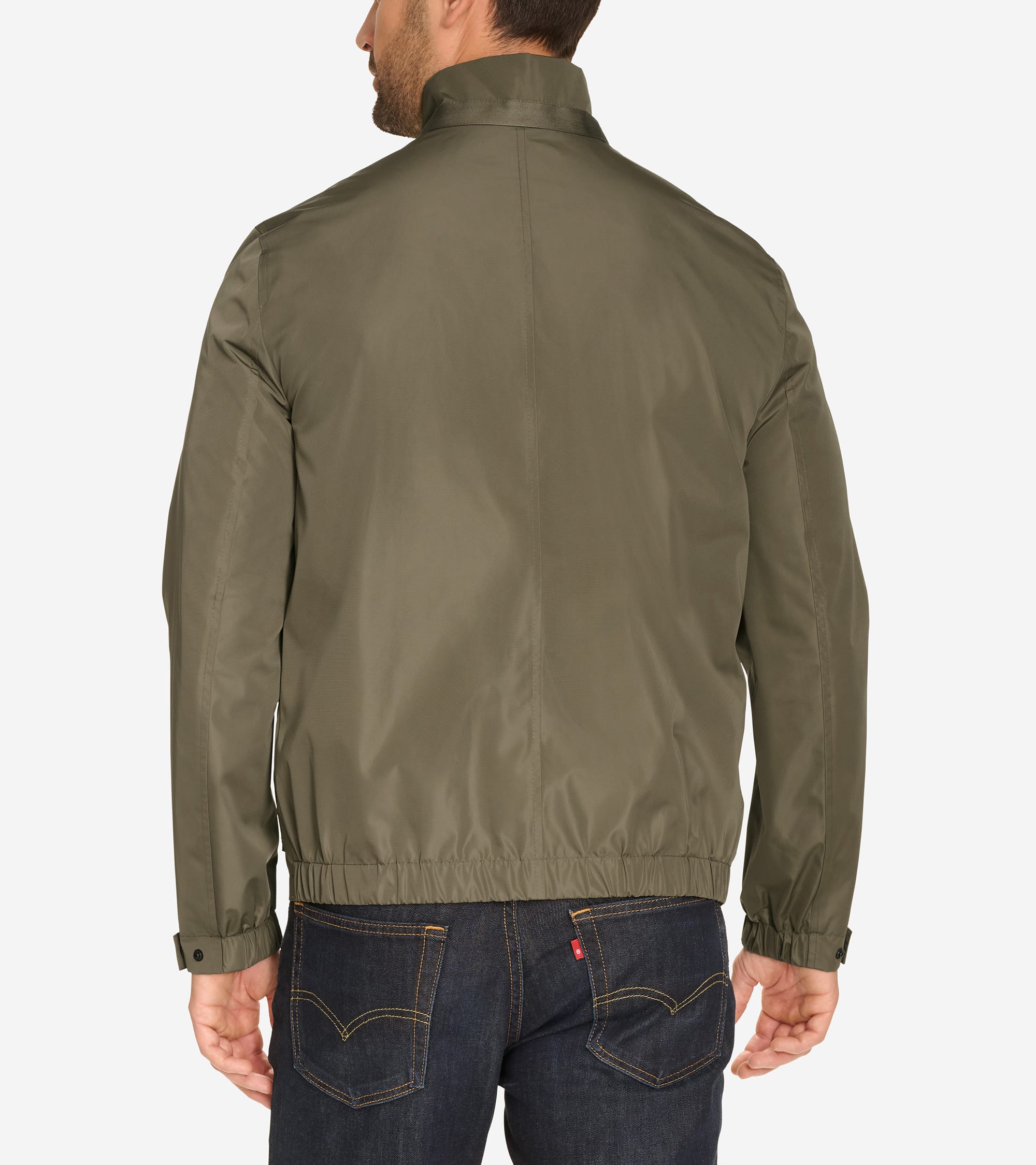 Men's Packable Windbreaker in Green | Cole Haan