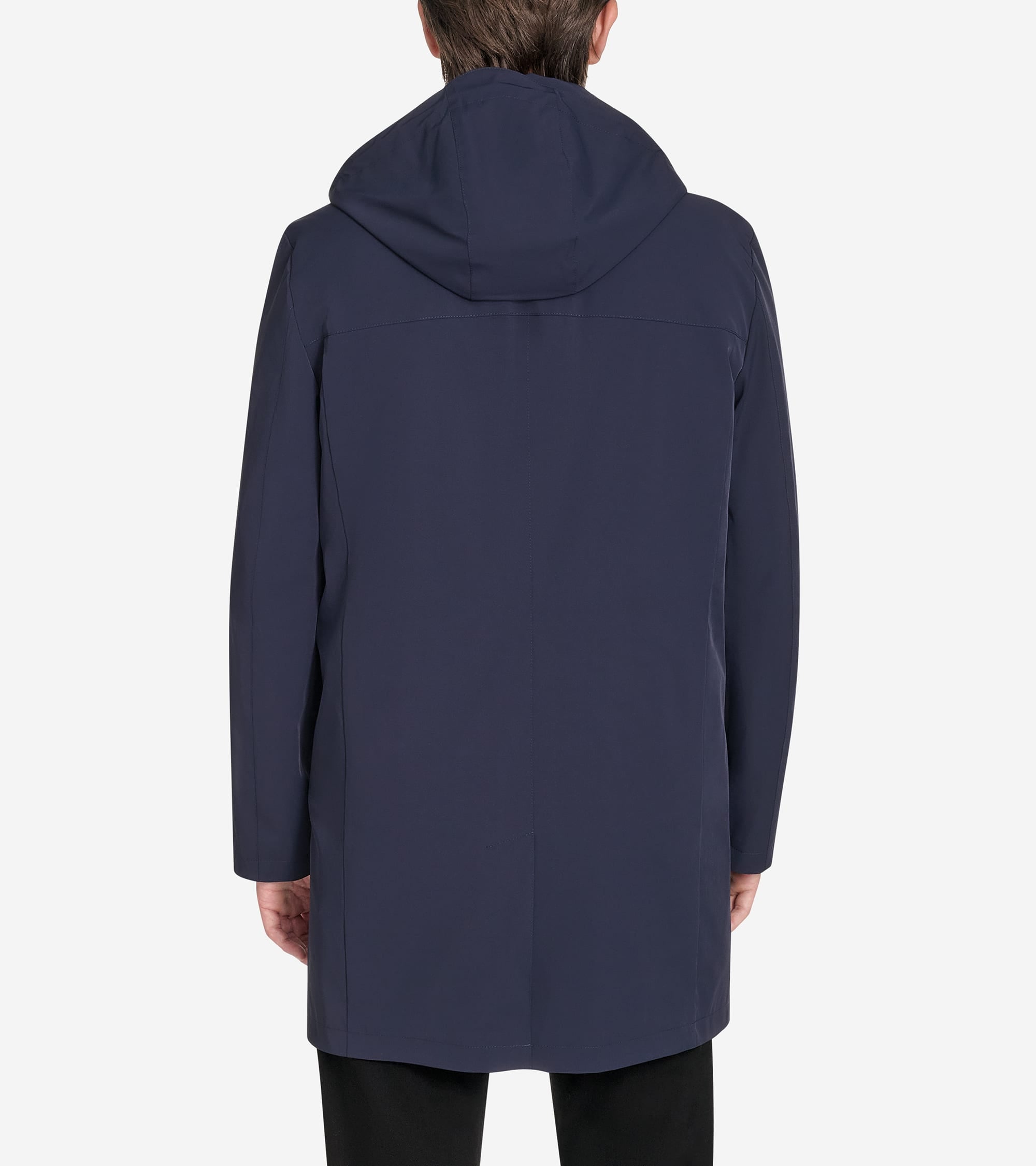 Men's 3-in-1 Hooded Mac Coat in Blue | Cole Haan