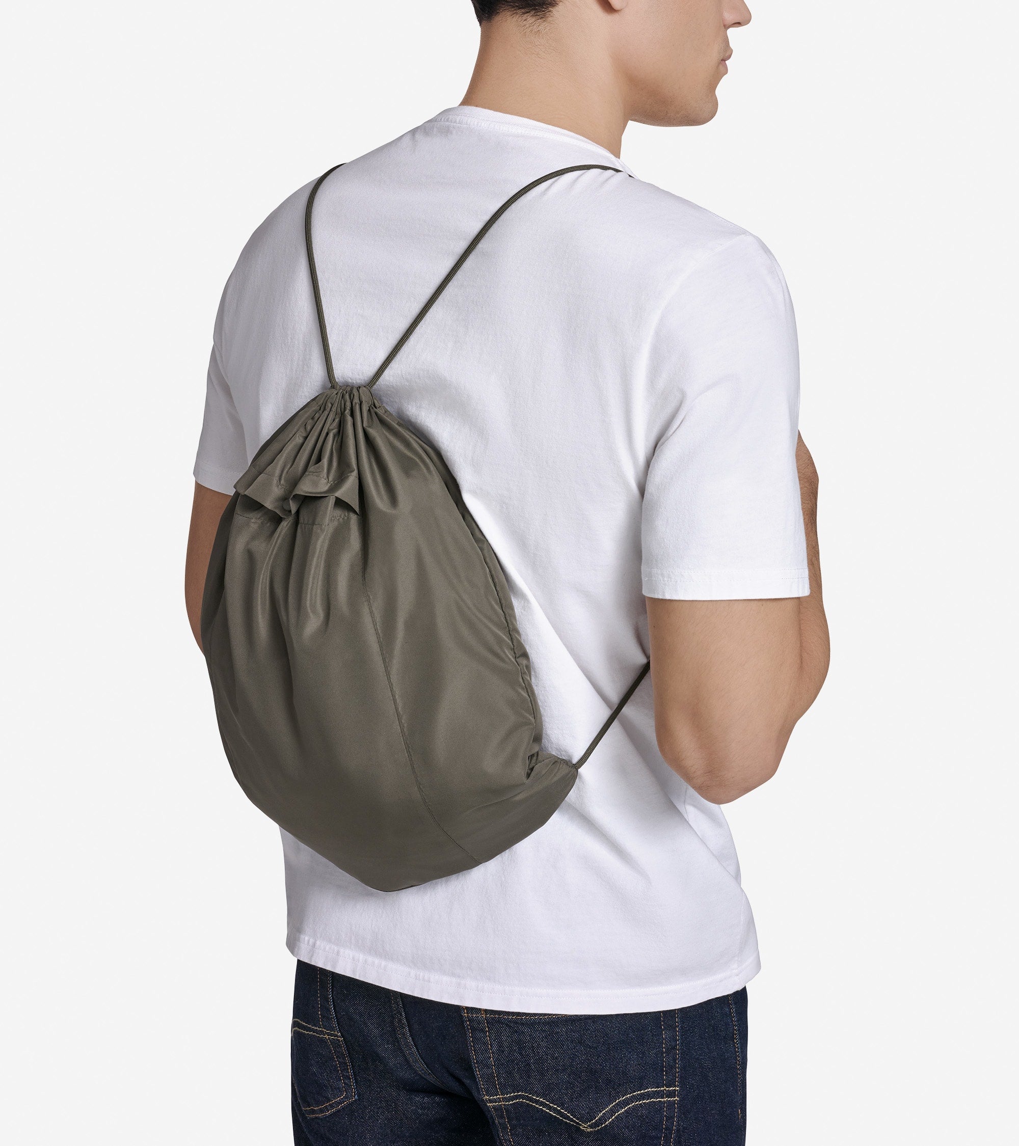Men's Packable Running Rain Jacket in Green | Cole Haan